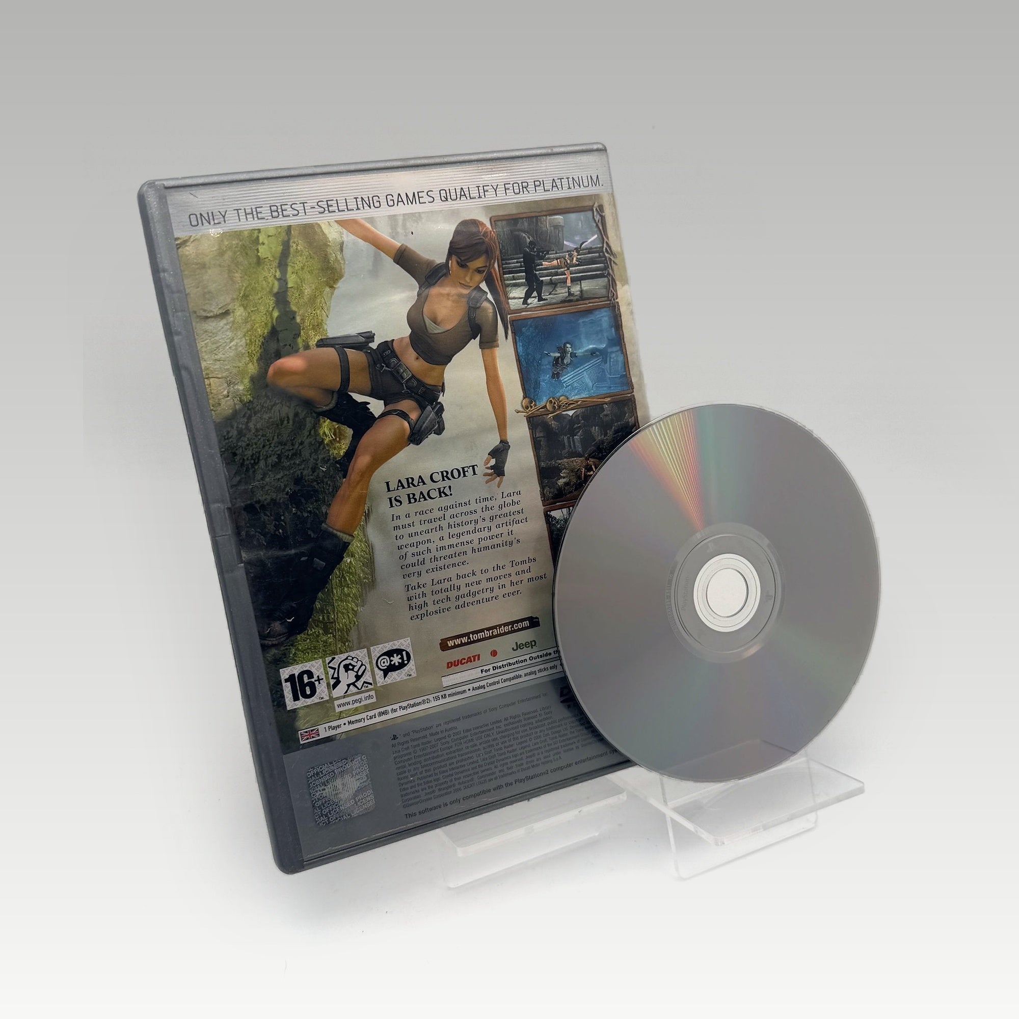 Tomb Raider: Legend (Platinum) • No Manual (PAL) - Image 2