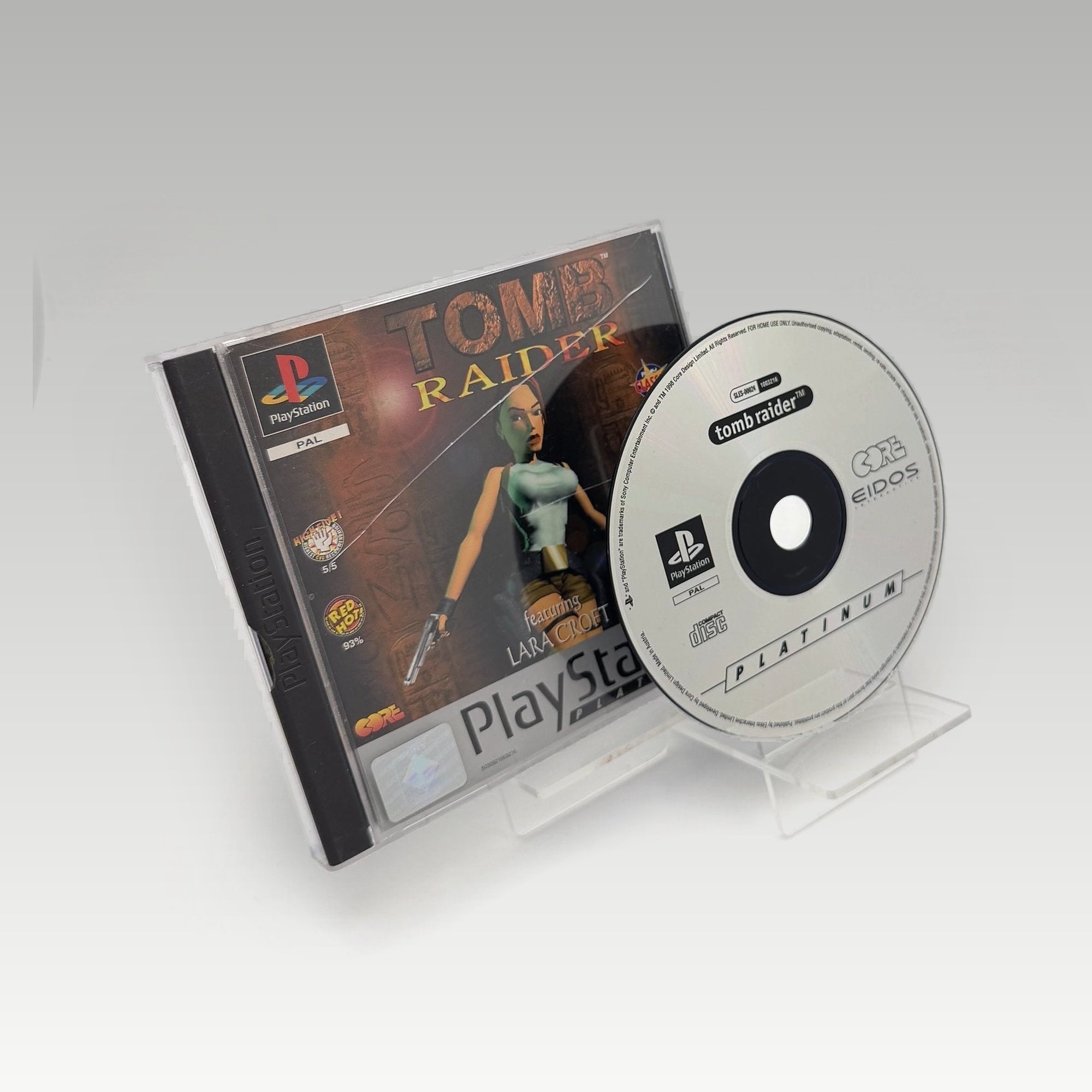 Tomb Raider (Platinum) • No Manual (PAL) - Image 2