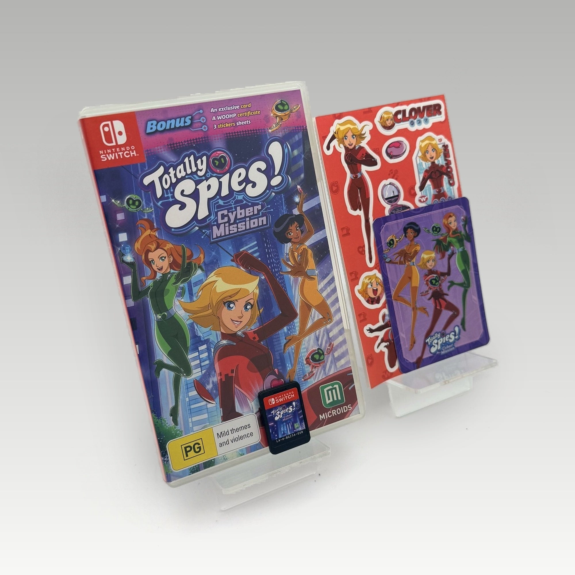 Totally Spies! Cyber Mission + Extras • CIB (Region 4, + Extras) - Image 1