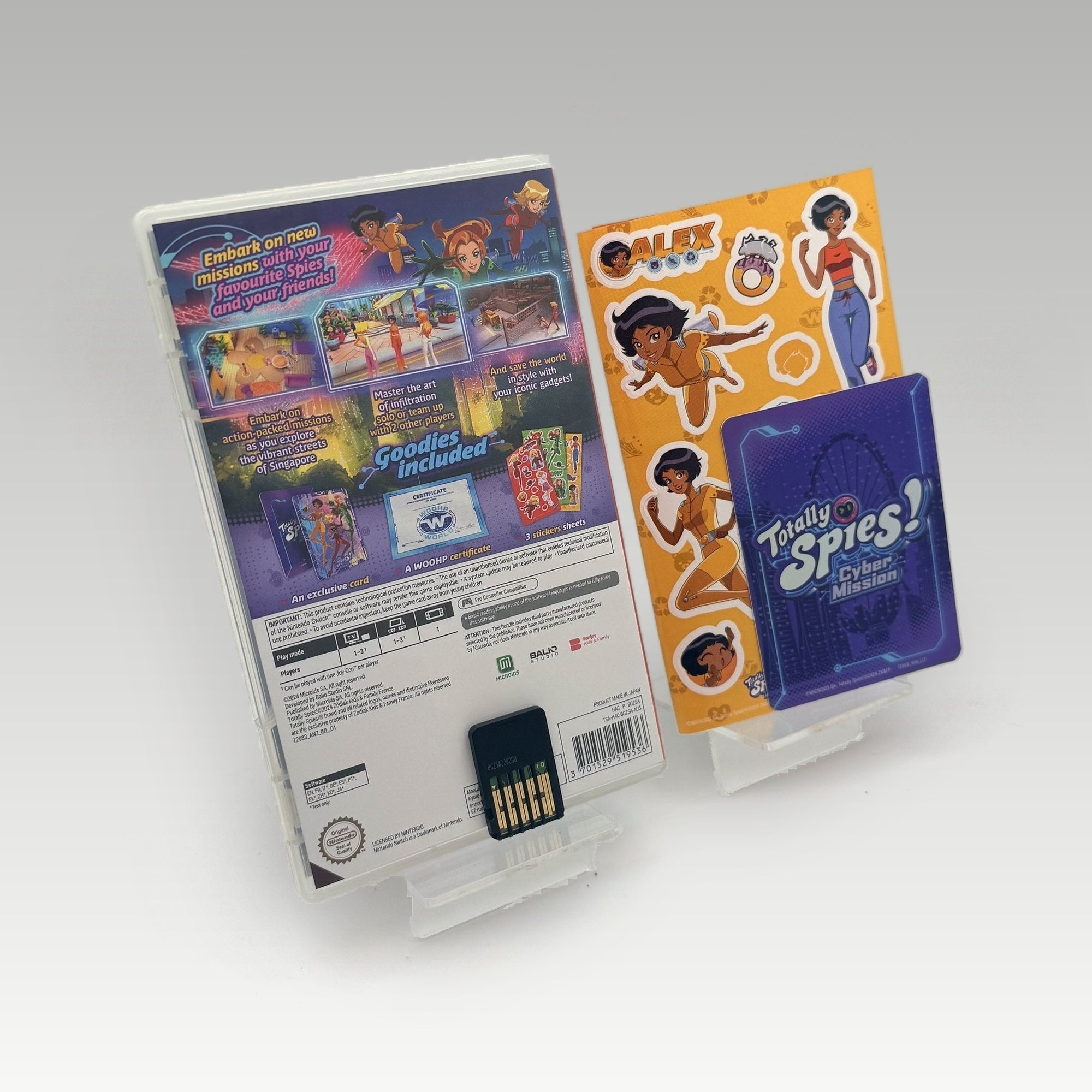 Totally Spies! Cyber Mission + Extras • CIB (Region 4, + Extras) - Image 2