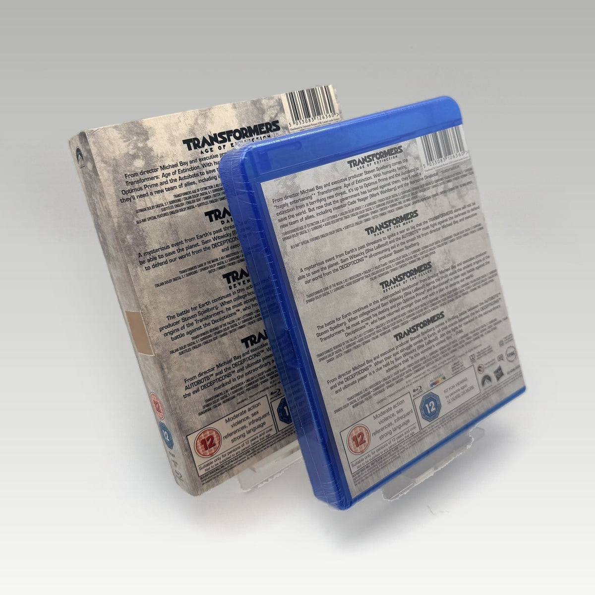 Transformers: 4 Movie Collection Bluray • CIB (Region Free, Standard) - Image 2
