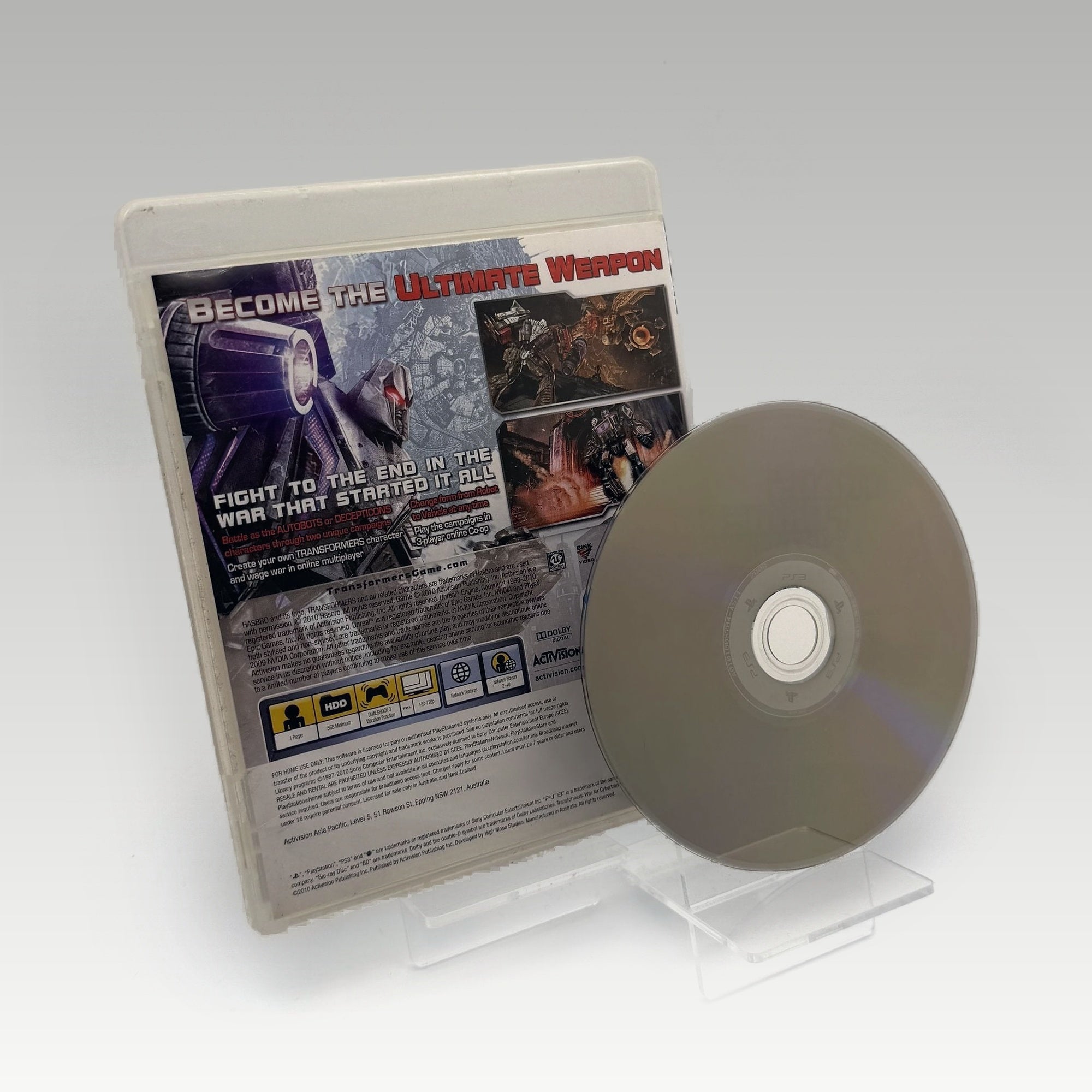 Transformers: War for Cybertron • No Manual (Region 4) - Image 2