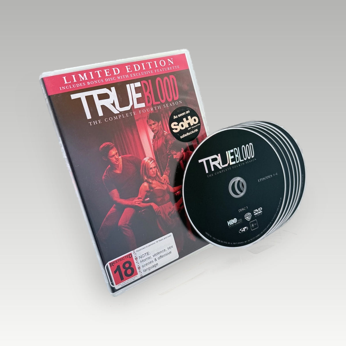 True Blood - Fourth Season • CIB (Region 4) - Front Cover | Yappa NZ