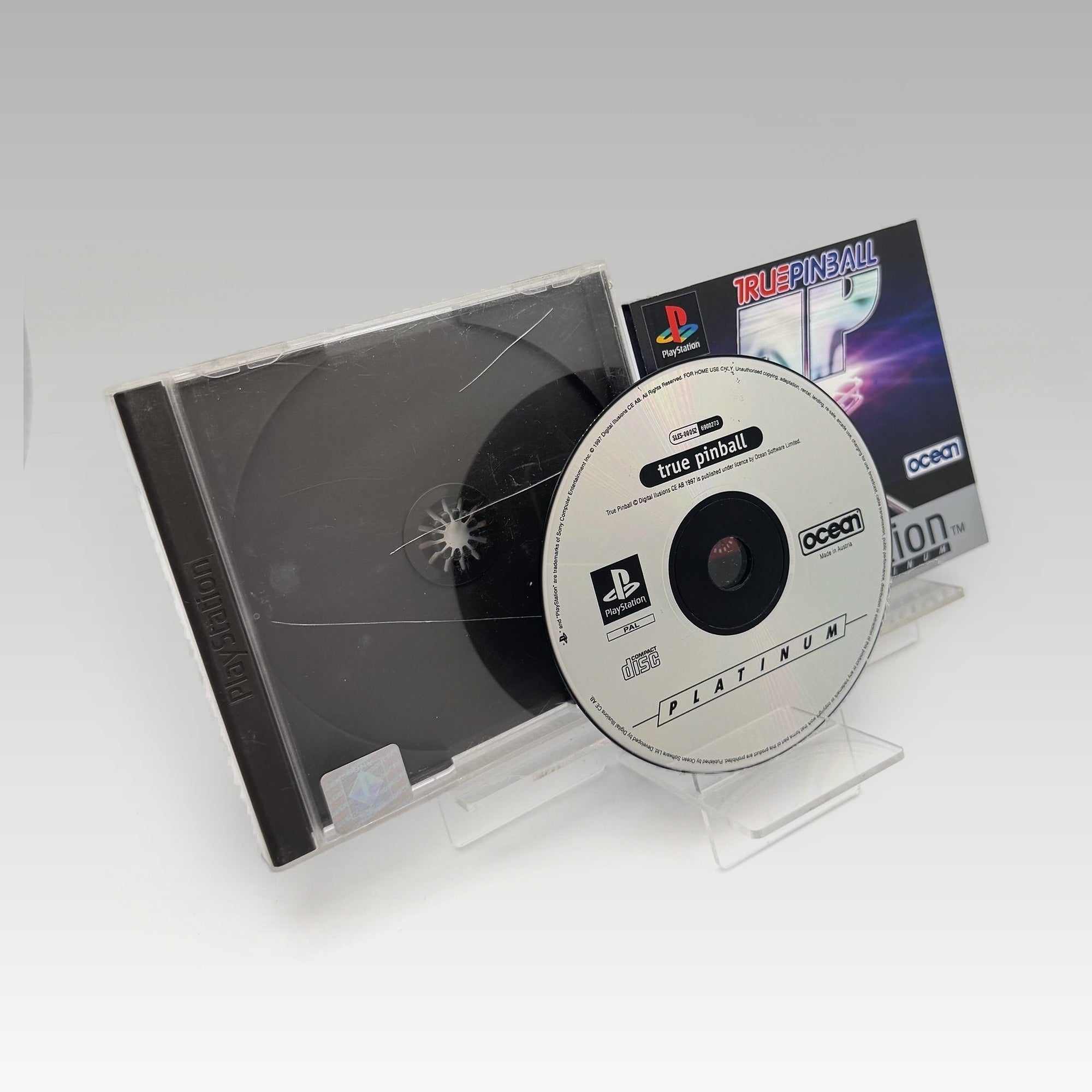 True Pinball (Platinum) No Cover Art • CIB (PAL, No Cover Art) - Image 2
