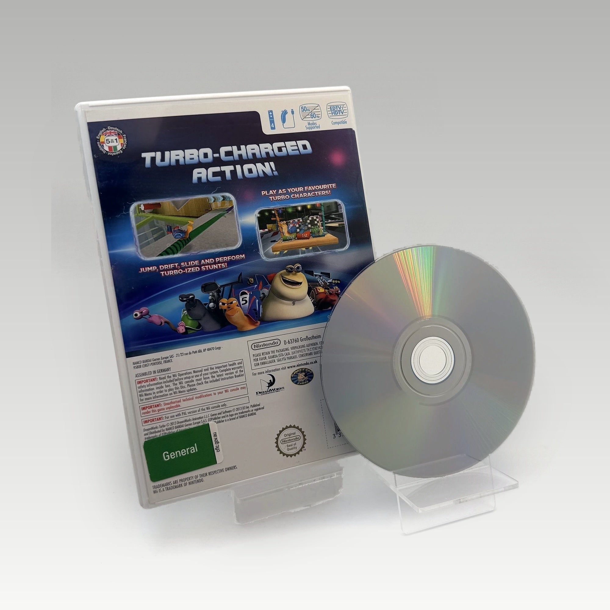 Turbo: Super Stunt Squad • No Manual (PAL) - Image 2