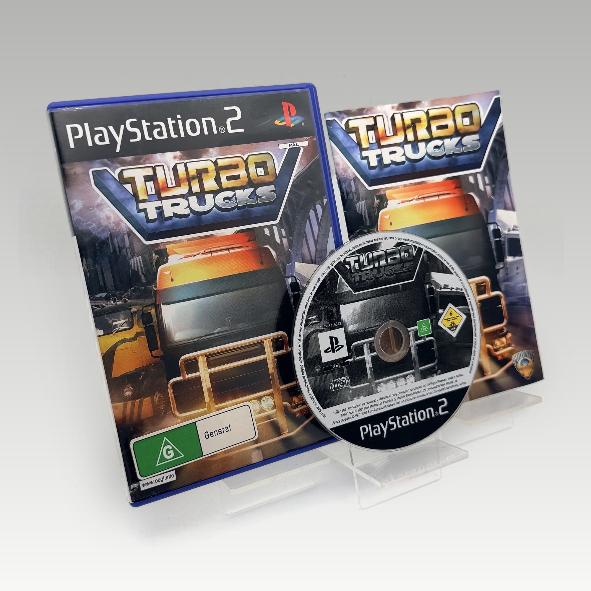 Turbo Trucks • CIB (PAL) - Image 1