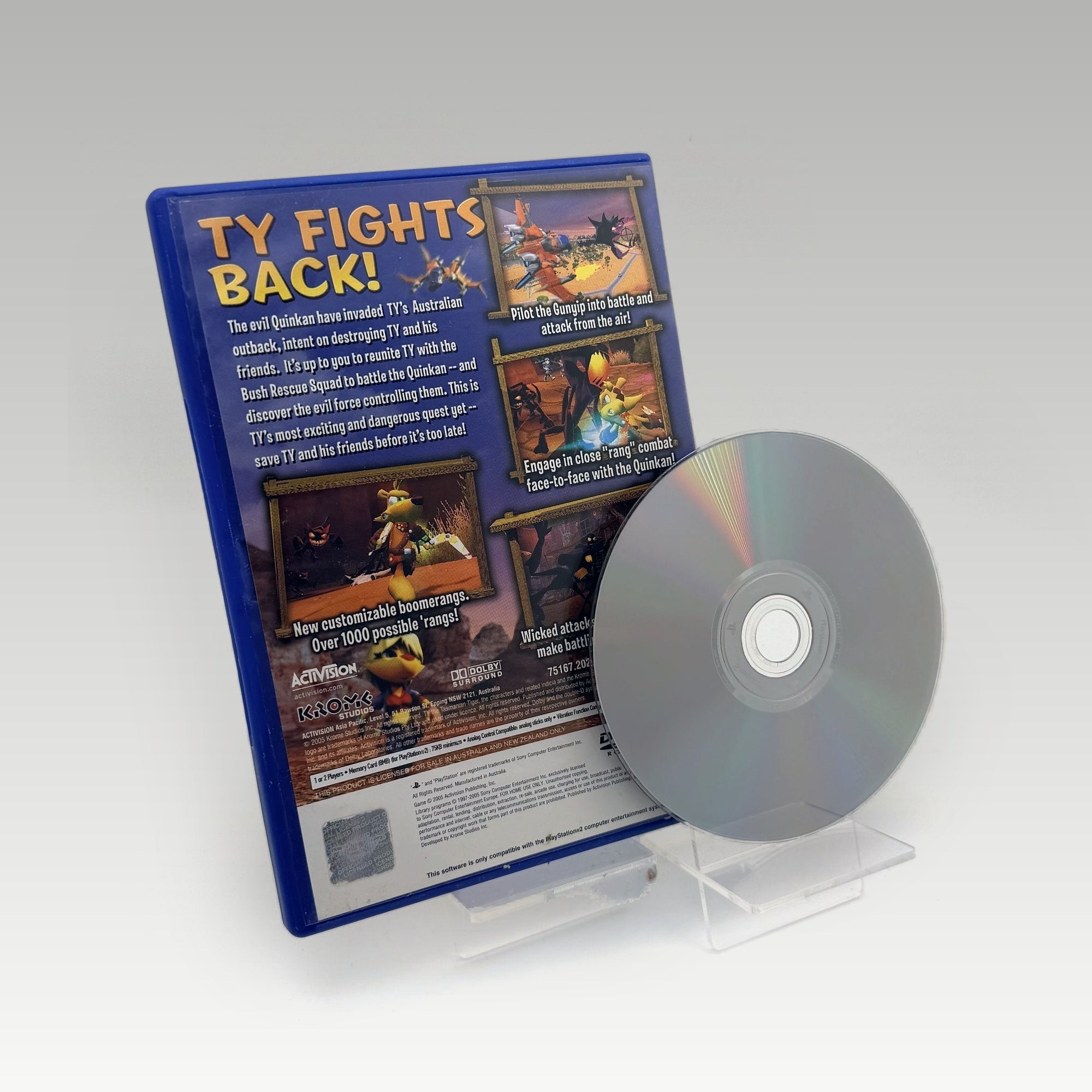 Ty the Tasmanian Tiger 3: Night of the Quinkan • No Manual (PAL) - Image 2