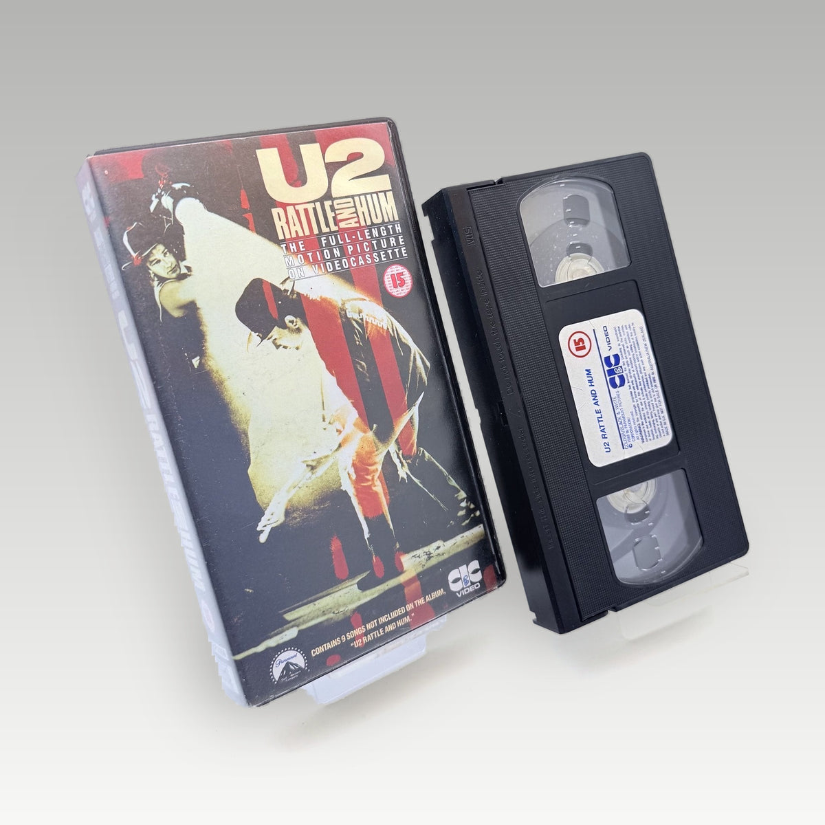 U2: Rattle and Hum (1988) • CIB (PAL) - Front Cover | Yappa NZ