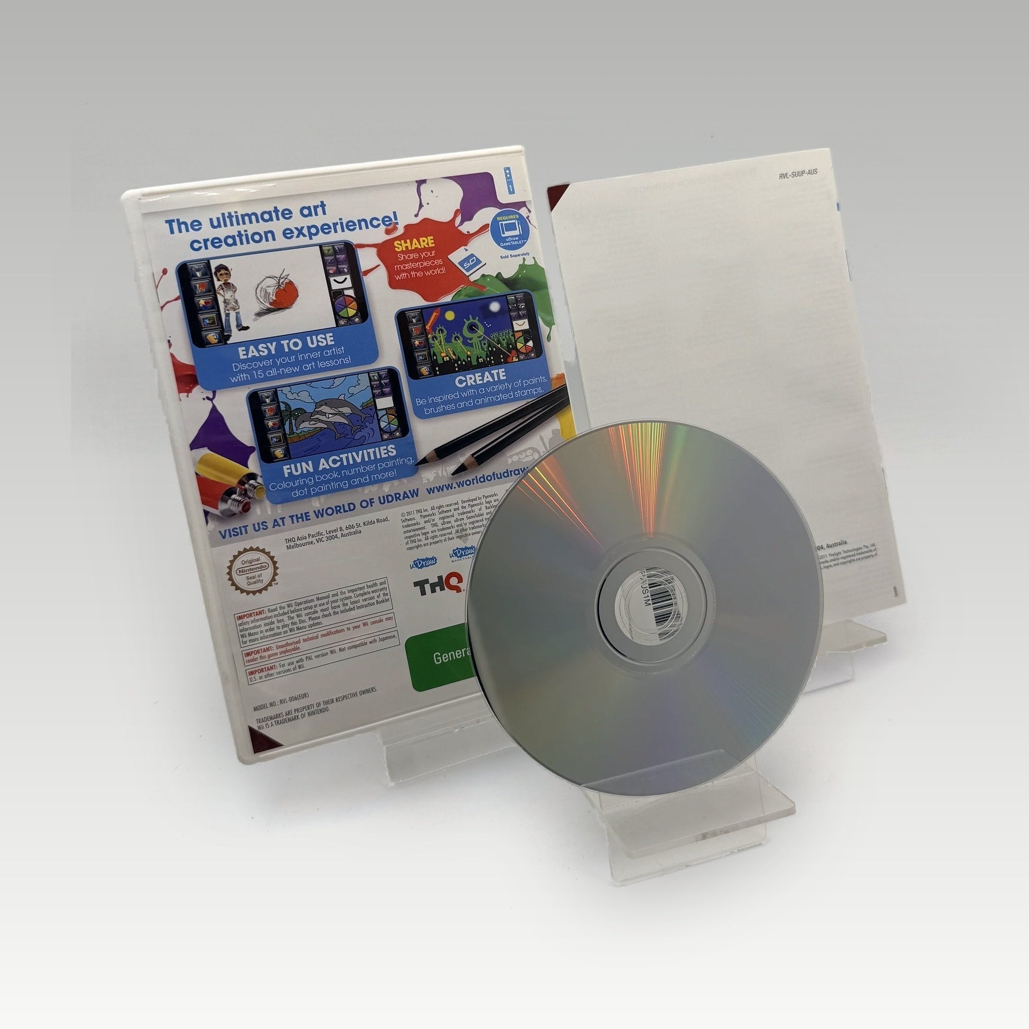 uDraw Studio: Instant Artist • CIB (PAL) - Image 2