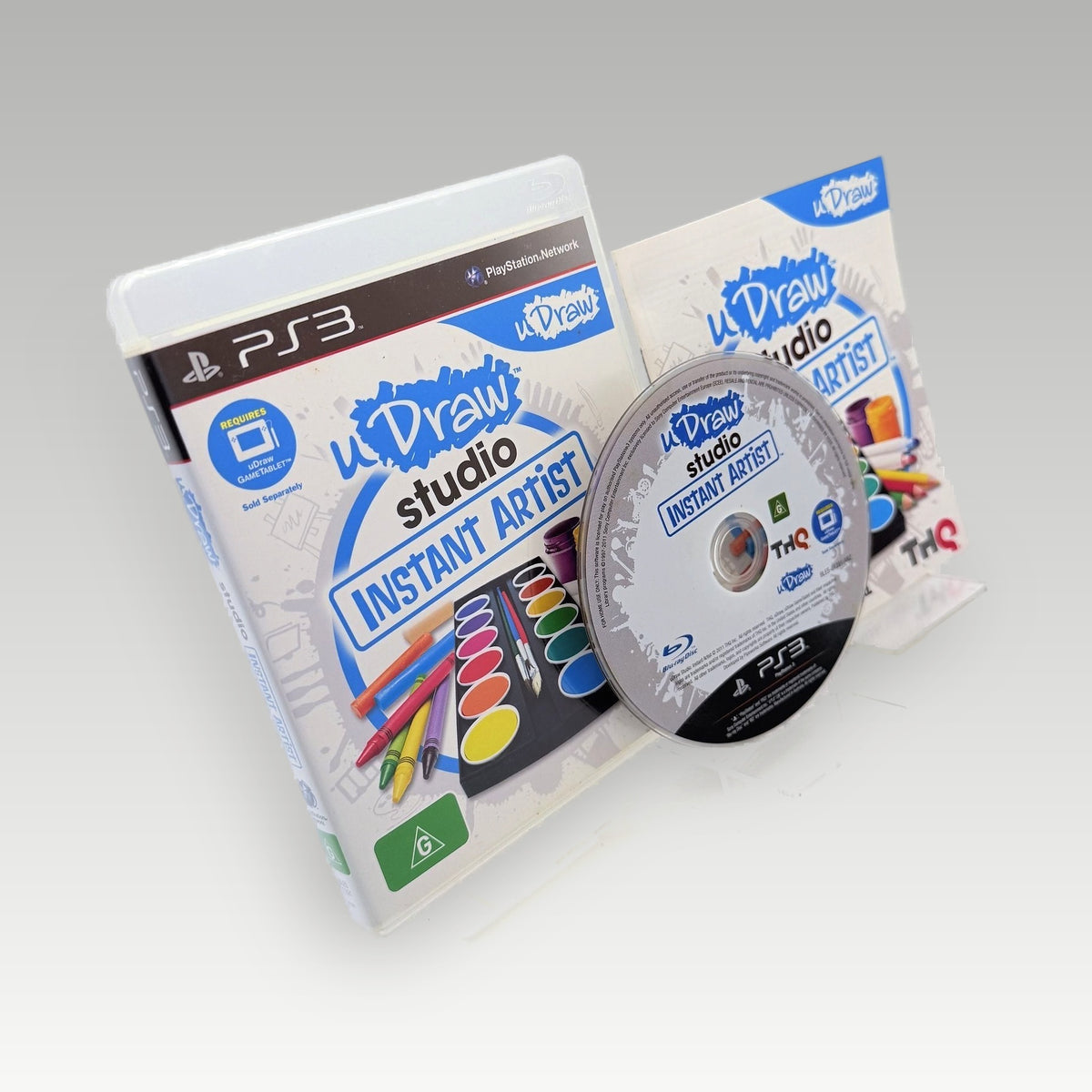 uDraw Studio: Instant Artist • CIB (Region 4) - Front Cover | Yappa NZ