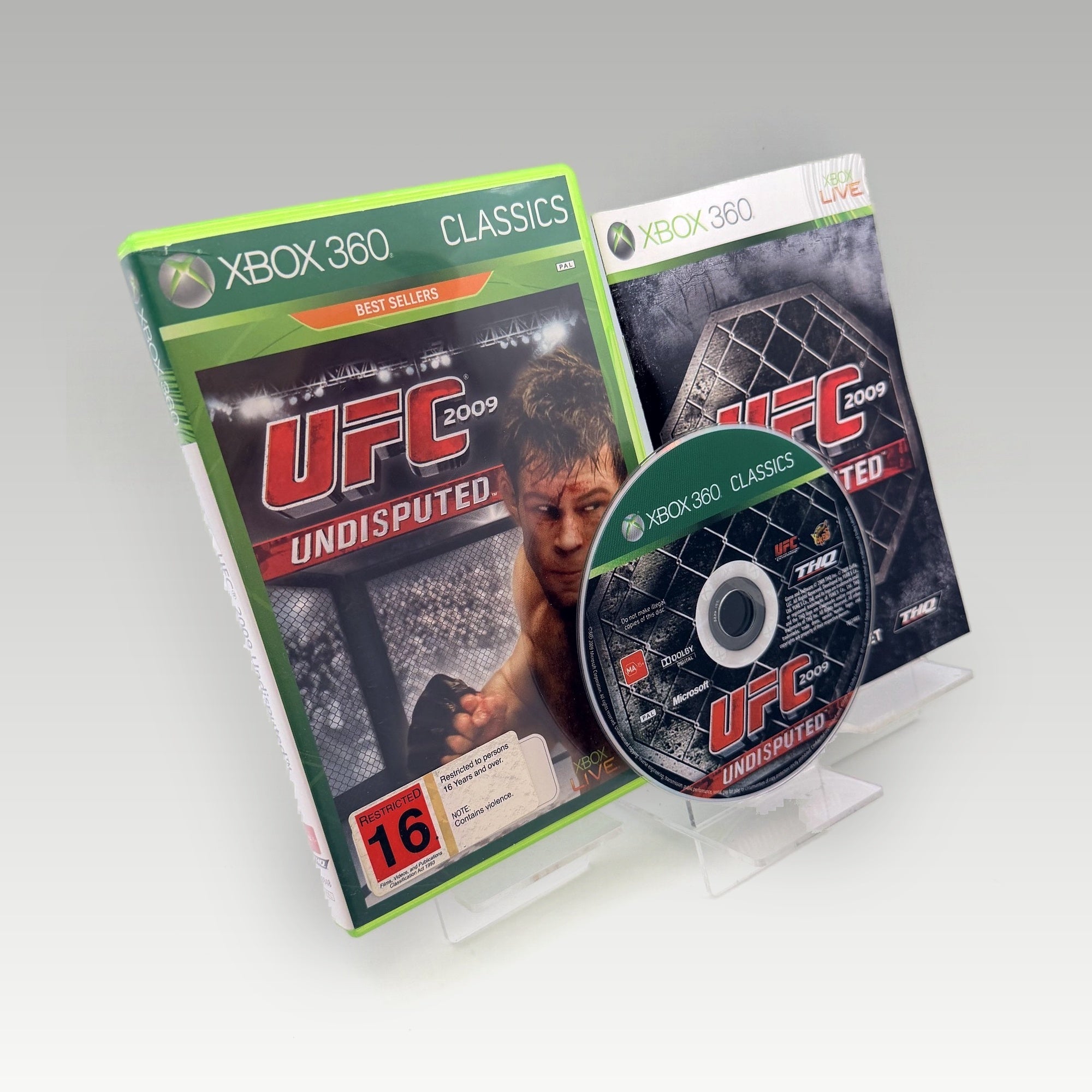 UFC 2009 Undisputed (Classics) • CIB (PAL) - Image 1