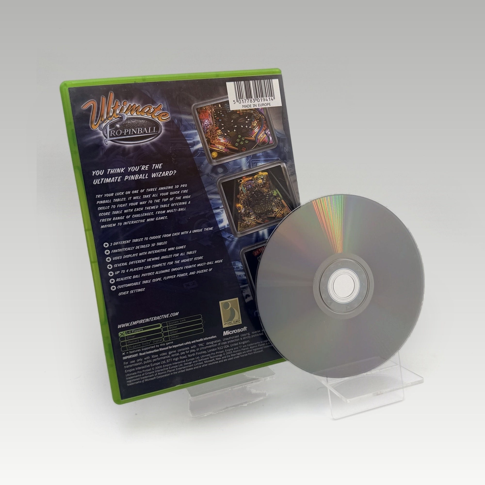 Ultimate Pro Pinball • No Manual (PAL) - Image 2