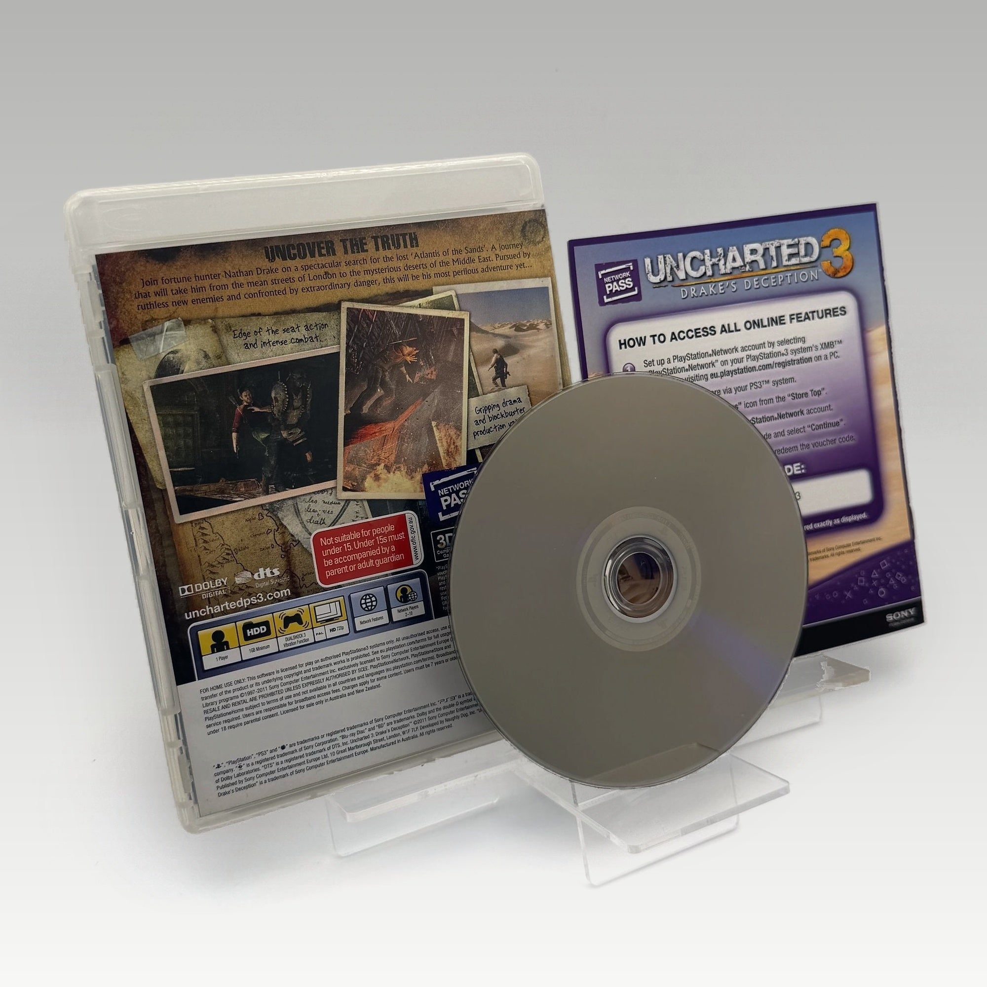 Uncharted 3: Drake's Deception • CIB (Region 4) - Image 2