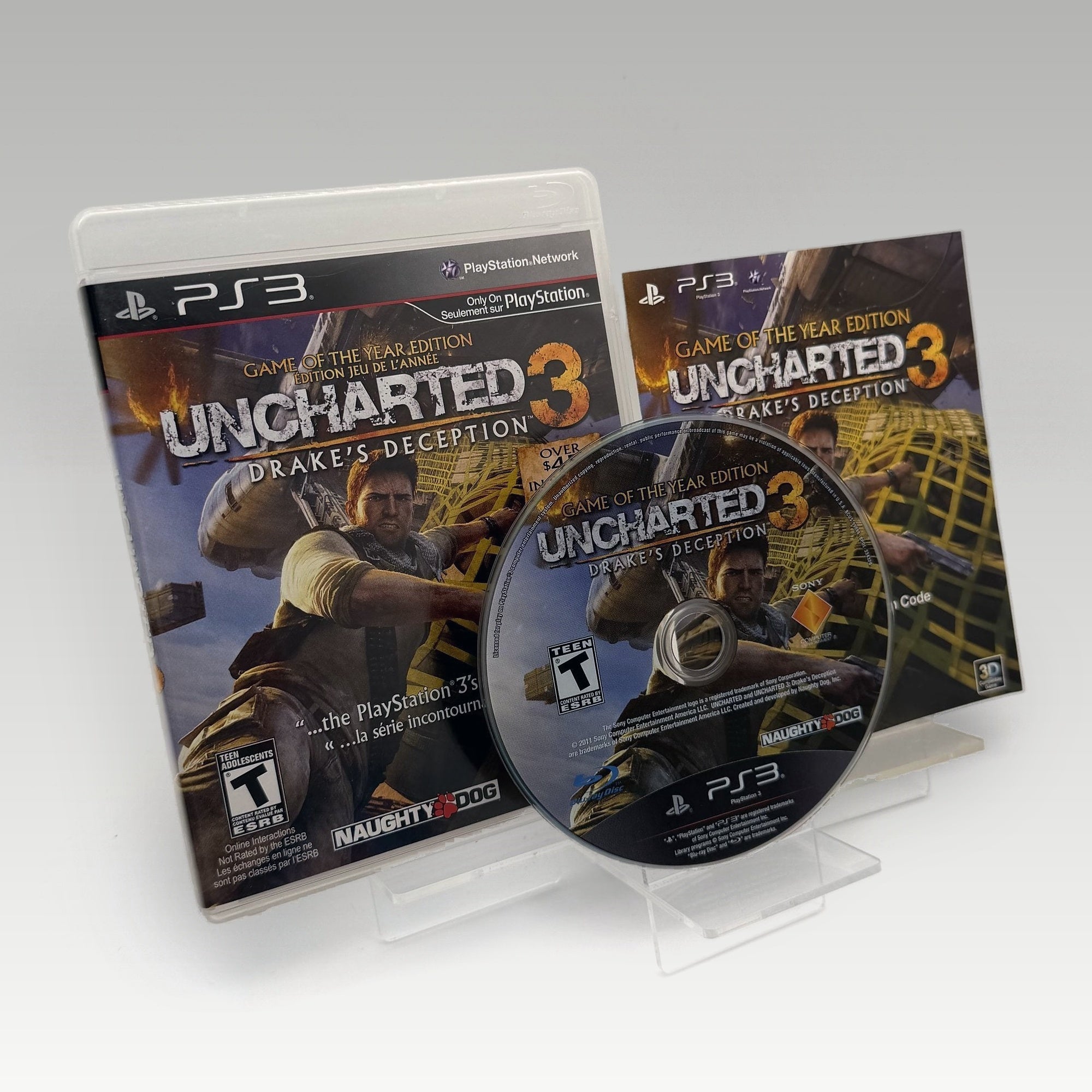 Uncharted 3: Drake's Deception - Game of the Year Edition • CIB (Region 1) - Image 1