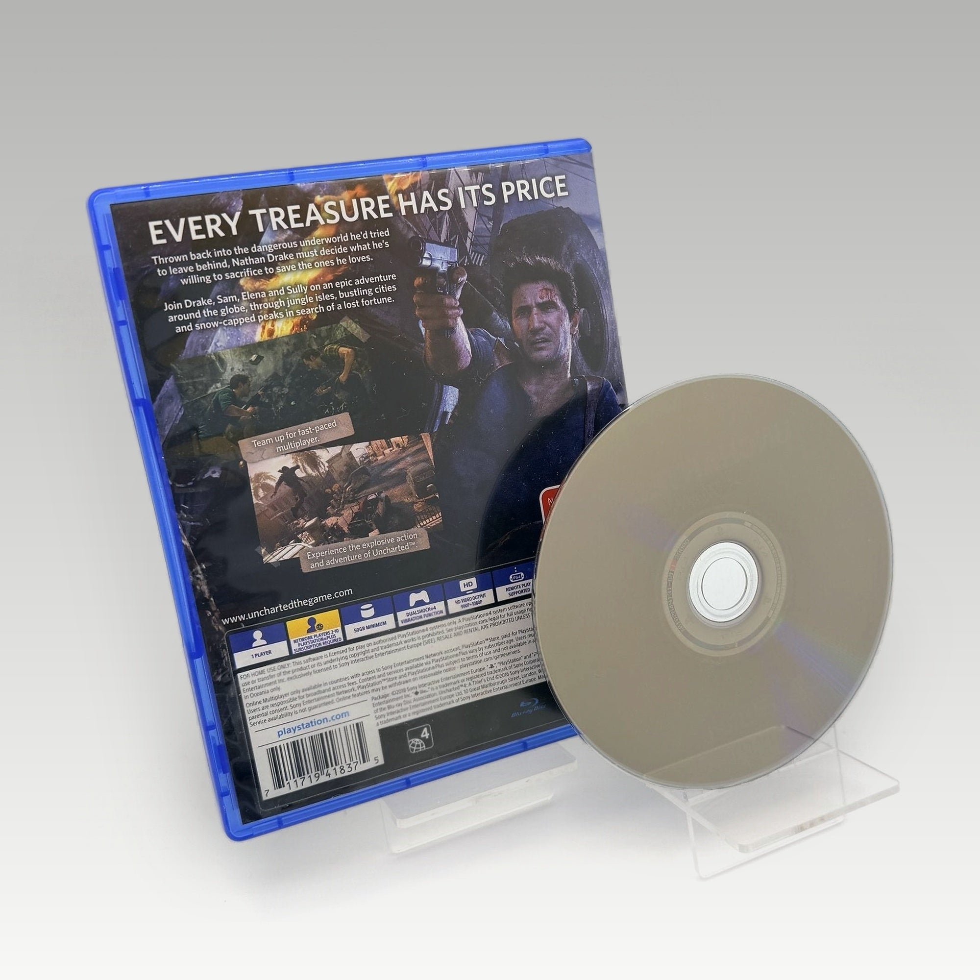 Uncharted 4: A Thief's End (Playstation Hits) (Playstation Hits) • CIB (Region 4) - Image 2