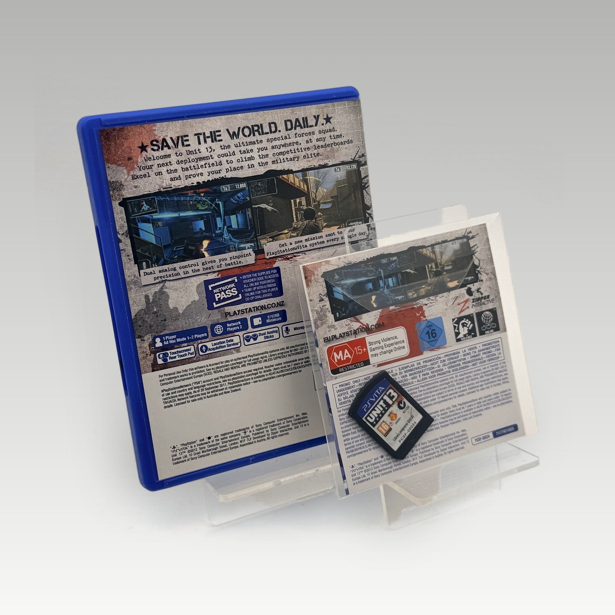 Unit 13 (Not For Resale) Promo • CIB (Region 4, Promo) - Image 2