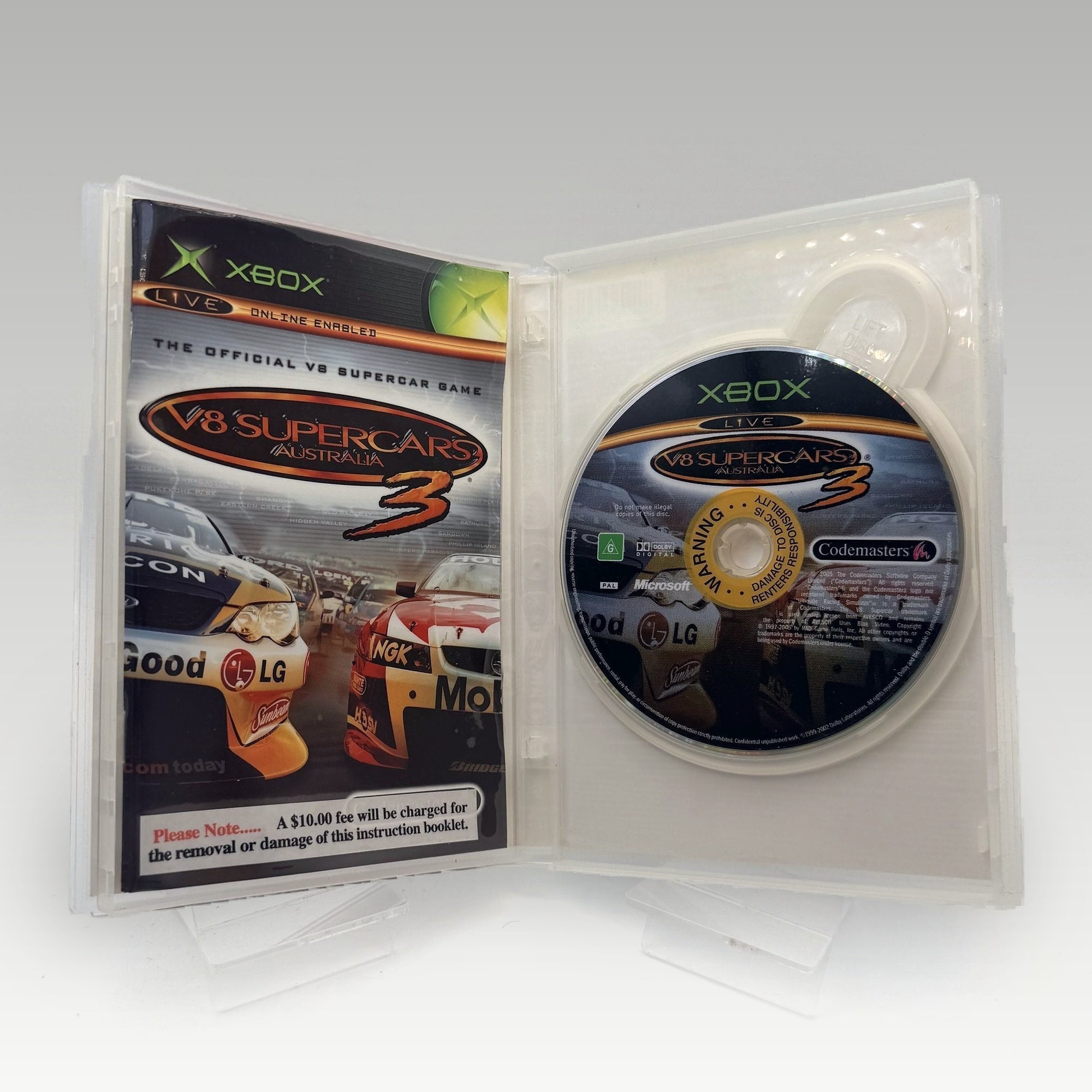 V8 Supercars Australia 3 • CIB • Ex-Rental (PAL) - Image 3