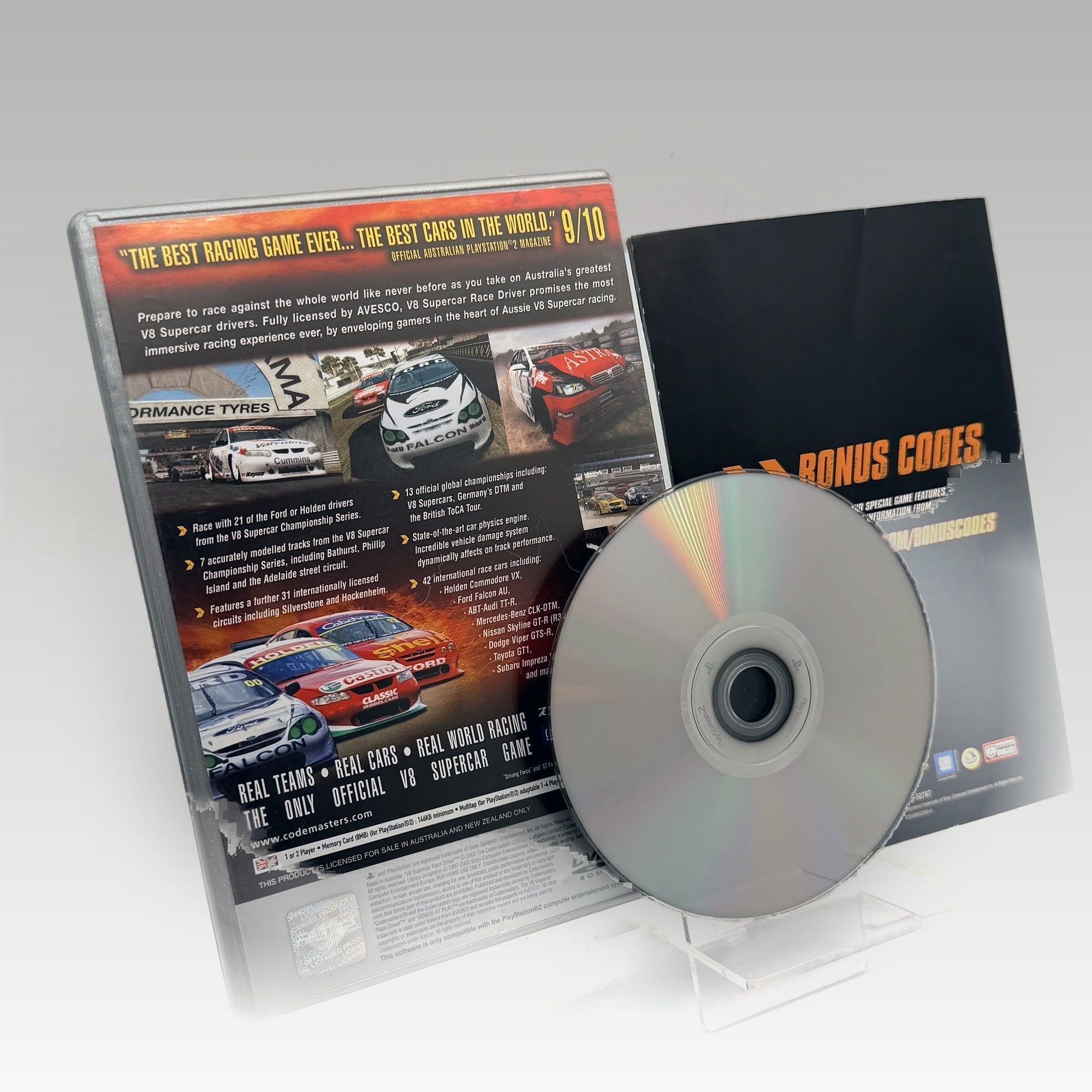 V8 Supercars Australia Race Driver (Platinum) • CIB (PAL) - Image 2