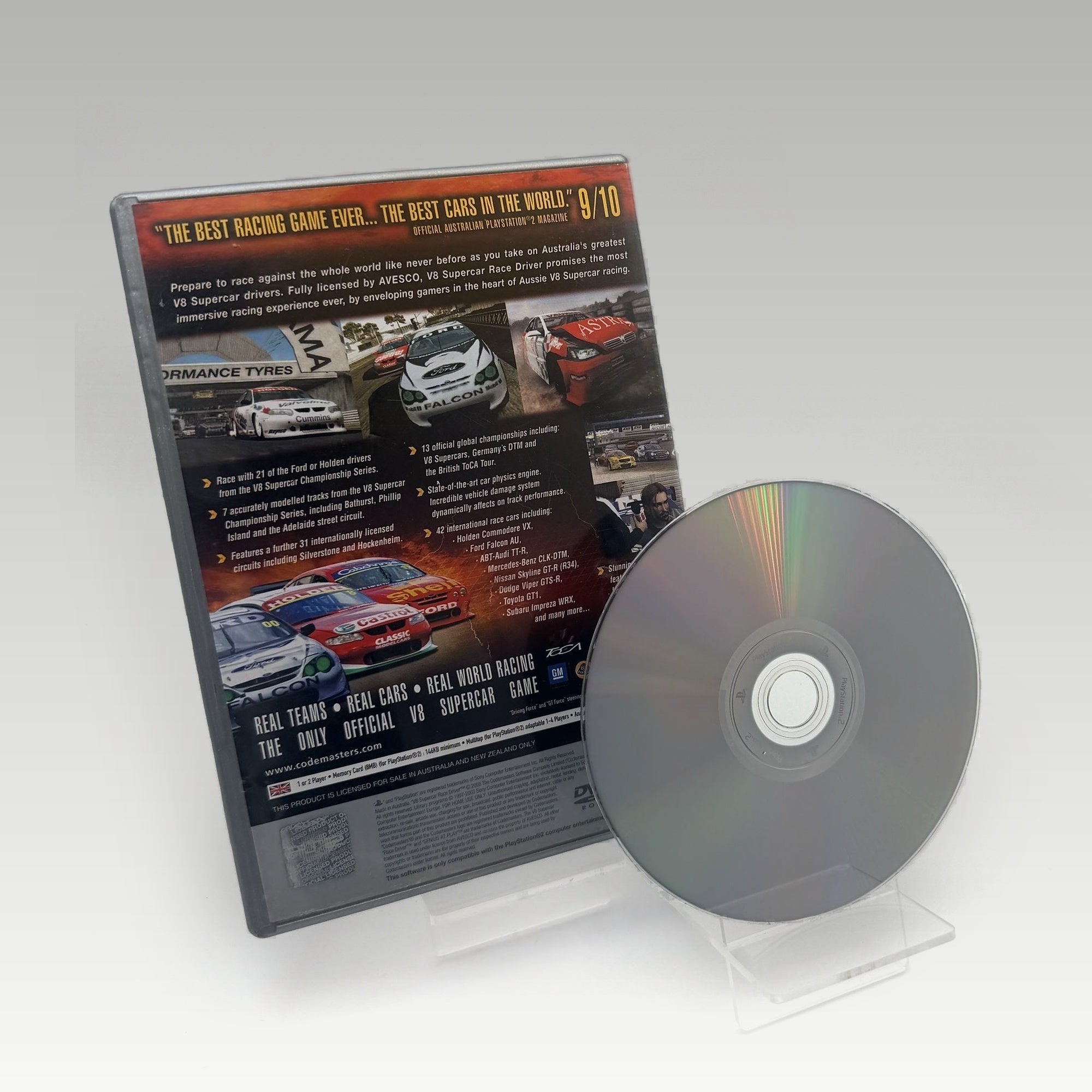 v8 Supercars Australia: Race Driver (Platinum) • No Manual (PAL) - Image 2
