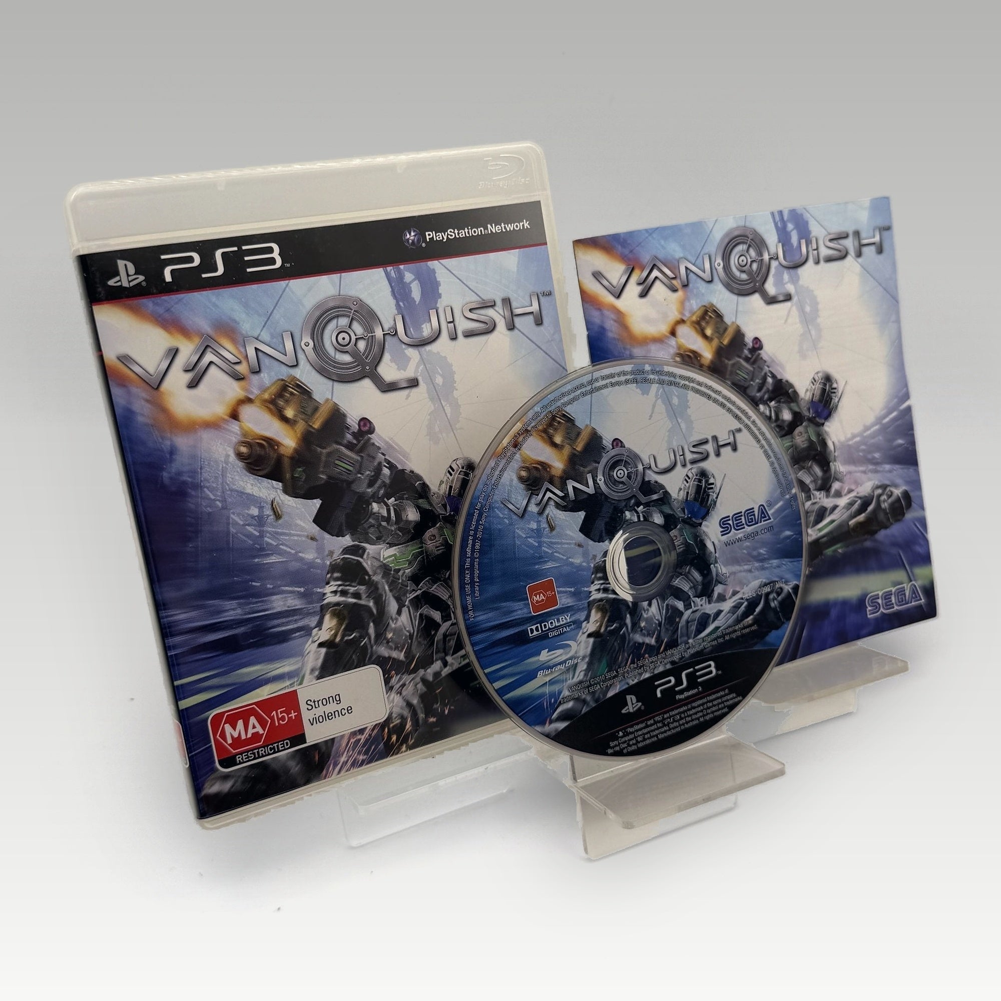 Vanquish Lenticular Edition • CIB (Region 4, Lenticular Edition) - Image 1