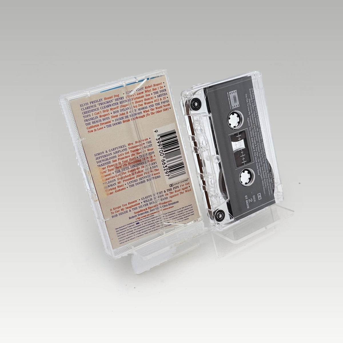 Various - Forrest Gump - The Soundtrack (24 American Classics) • CIB - Back Cover | Yappa NZ