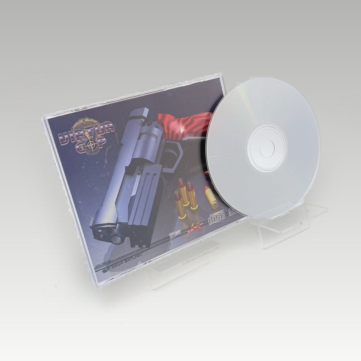 Virtua Cop + Manual • Loose (PAL, + Manual) - Back Cover | Yappa NZ