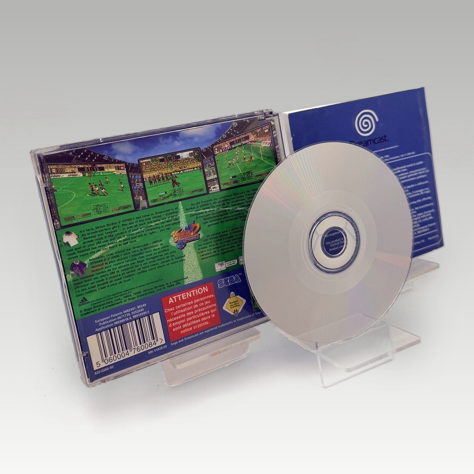 Virtua Striker 2 • CIB (PAL) - Image 2