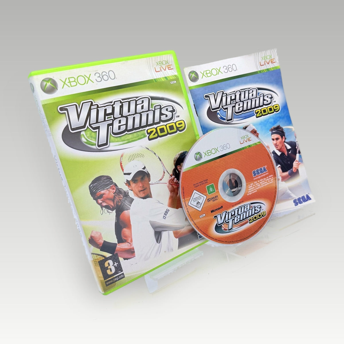 Virtua Tennis 2009 • CIB (PAL) - Front Cover | Yappa NZ