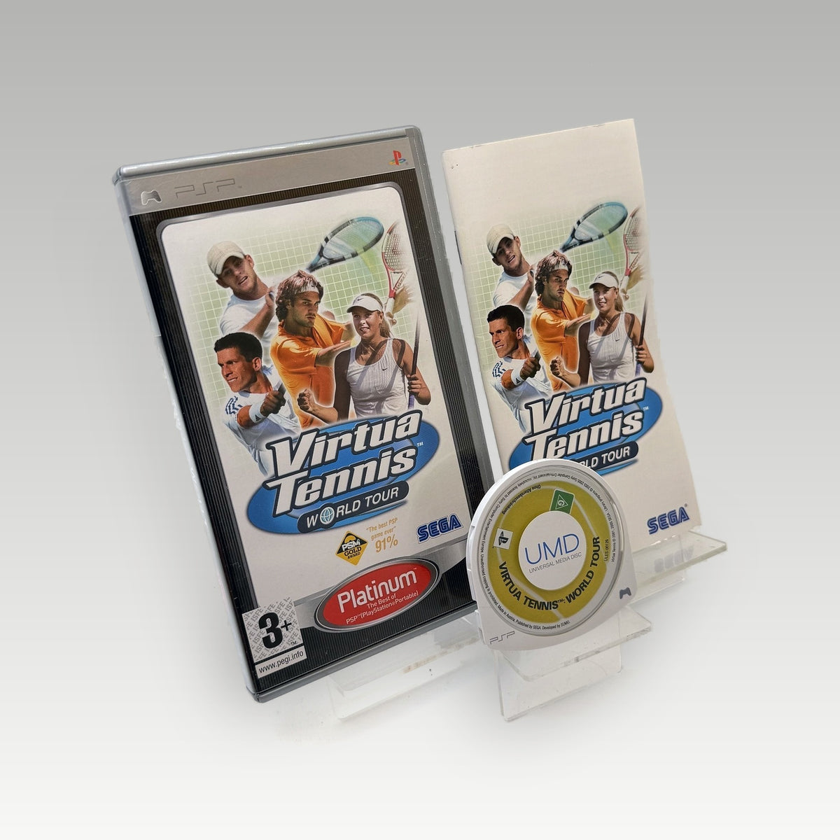 Virtua Tennis: World Tour (Platinum) • CIB (PAL) - Image 1