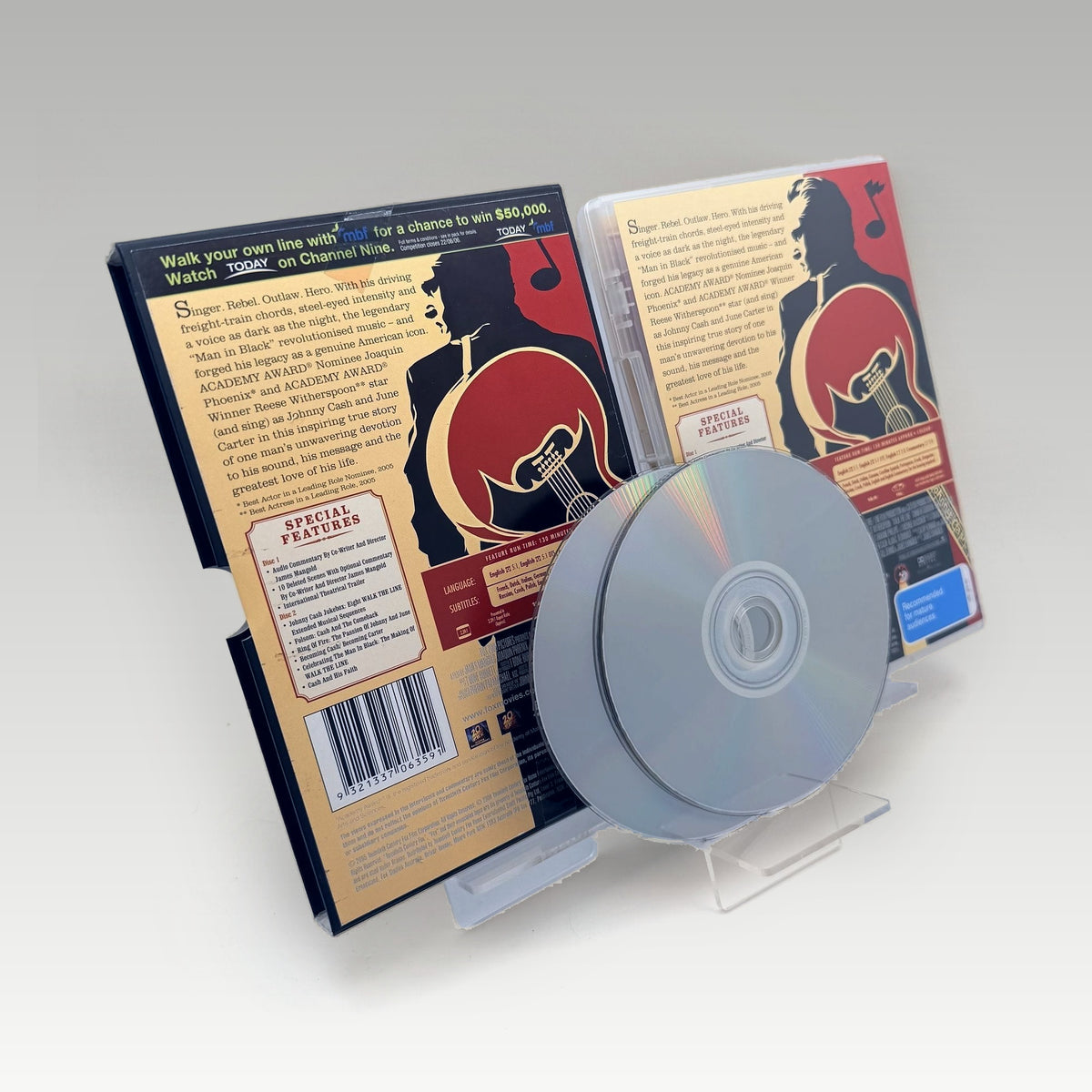 Walk the Line (2005) DVD Collector's Edition • CIB (Region 4, Collector's Edition) - Image 2