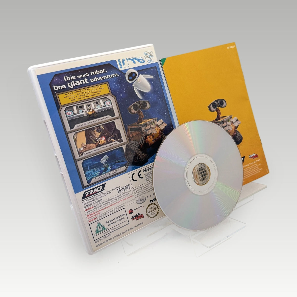 WALL-E • CIB (PAL) - Back Cover | Yappa NZ