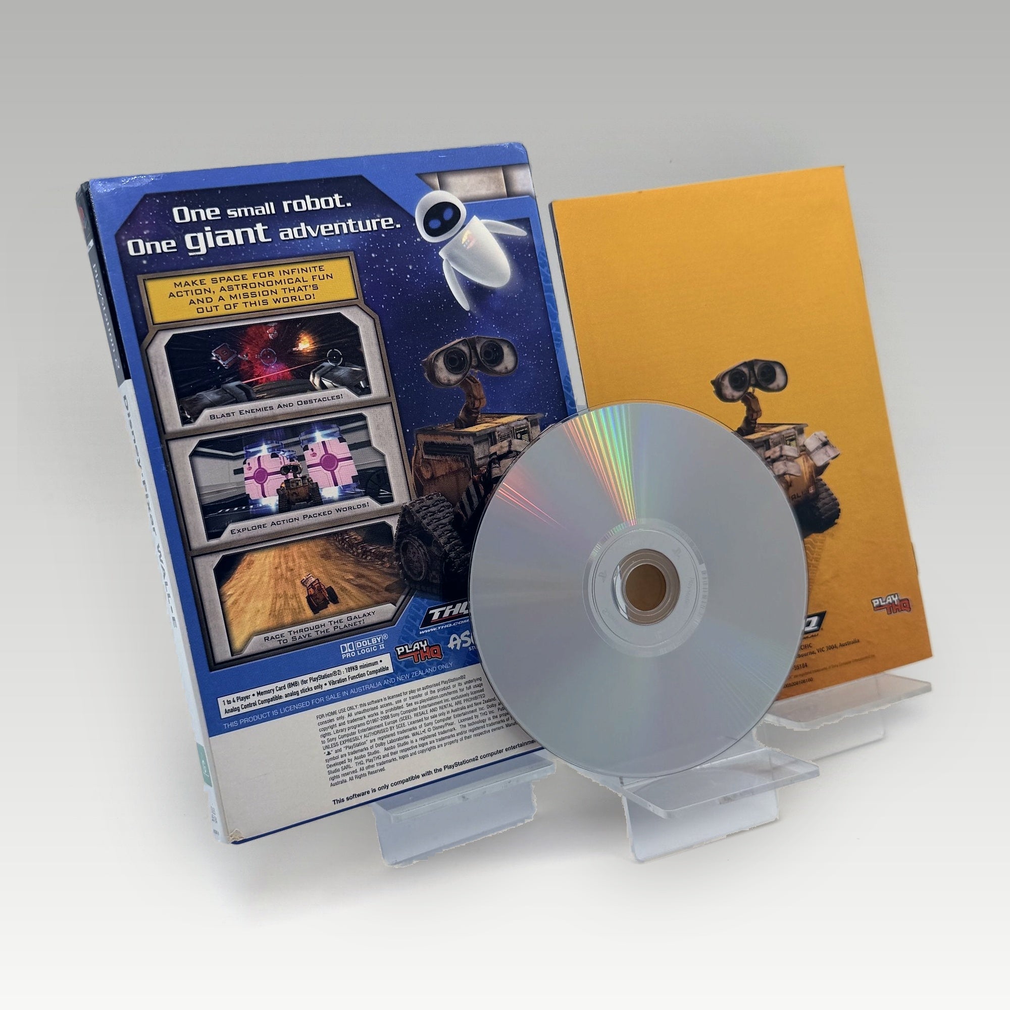 WALL-E + Slip Cover • CIB (PAL, + Slip Cover) - Image 2