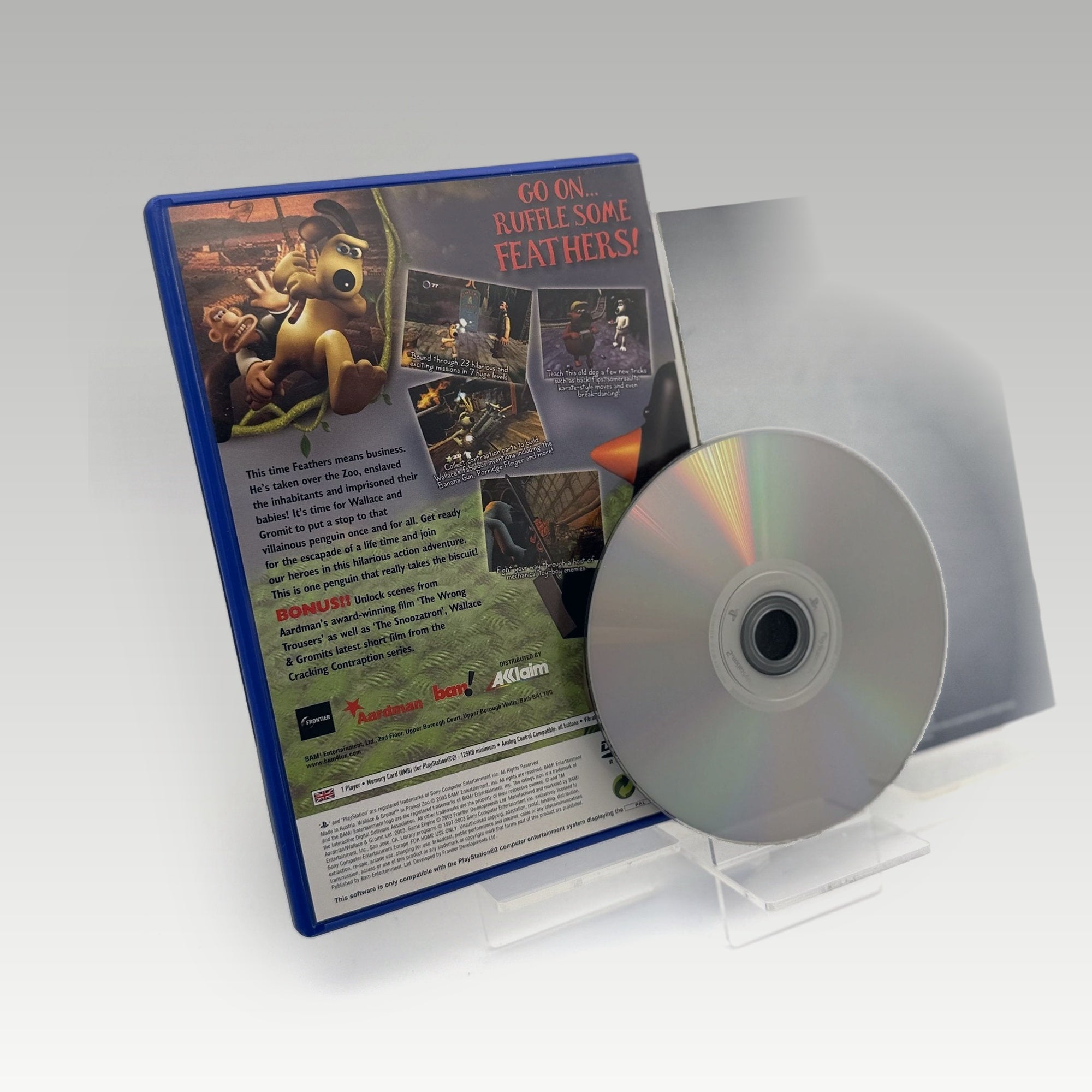 Wallace and Gromit in Project Zoo • CIB (PAL) - Image 2