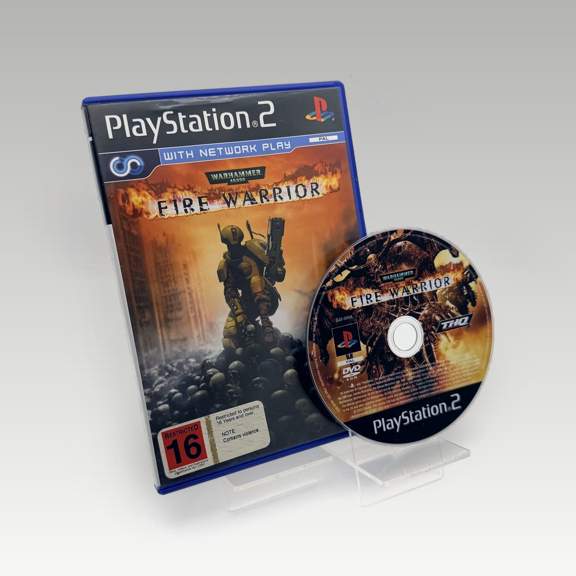 Warhammer 40,000: Fire Warrior • No Manual (PAL) - Image 1