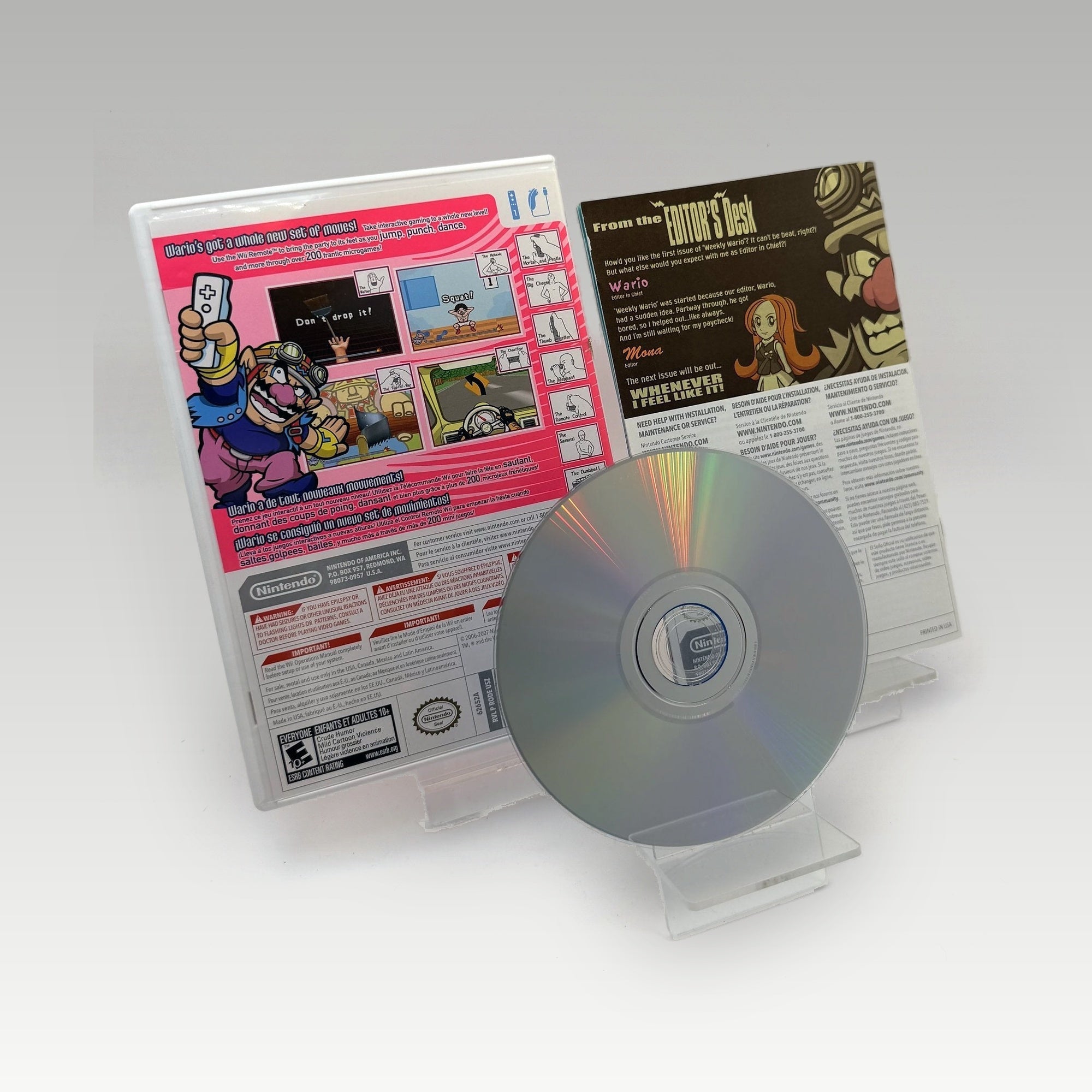 WarioWare: Smooth Moves • CIB (NTSC-U) - Image 2