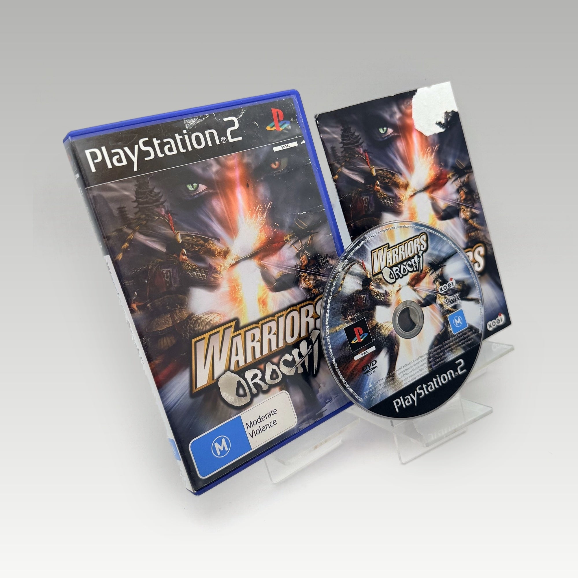 Warriors Orochi Artwork Damage • CIB (PAL, Artwork Damage) - Image 1