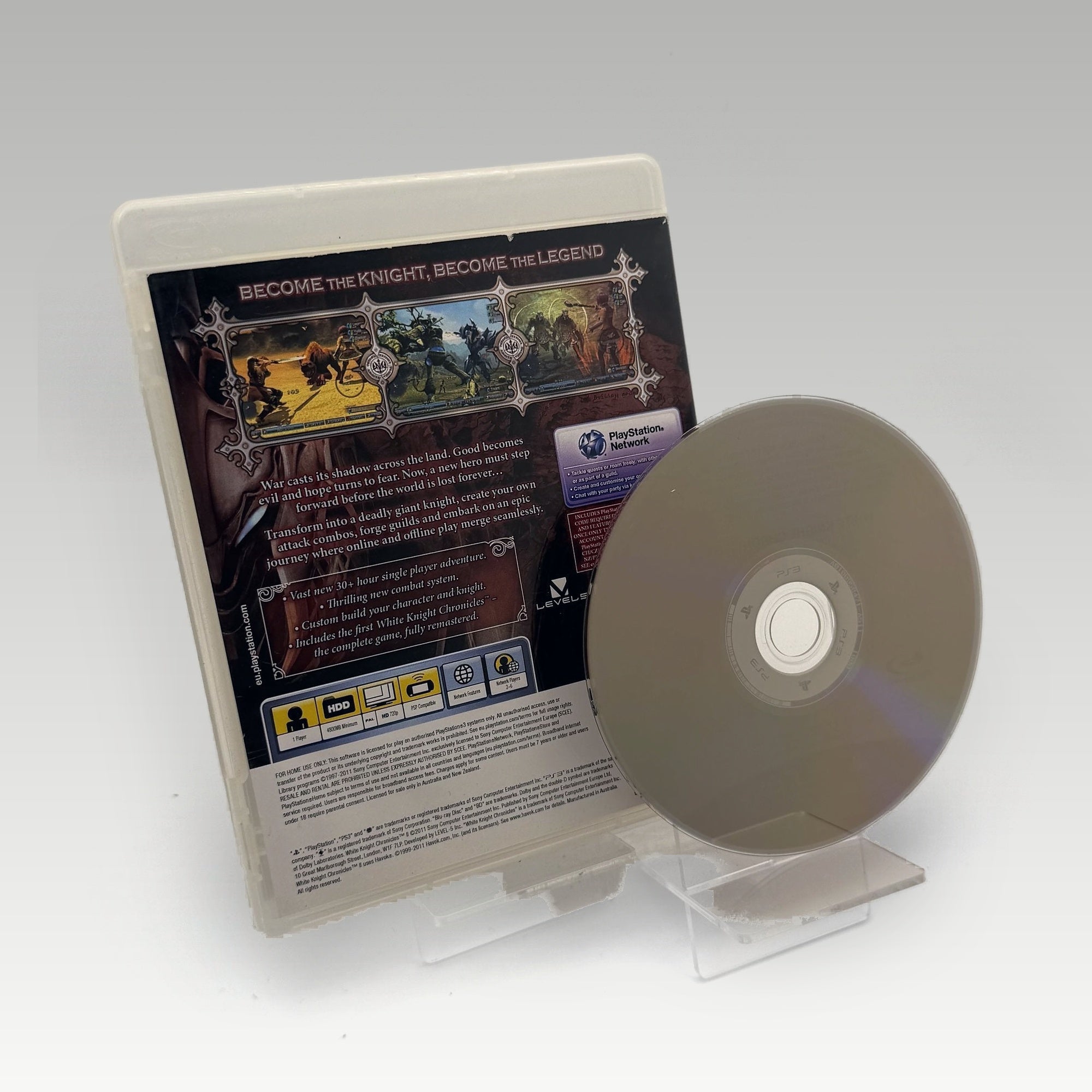 White Knight Chronicles II (Not For Resale) Promo • No Manual (Region 4, Promo) - Image 2