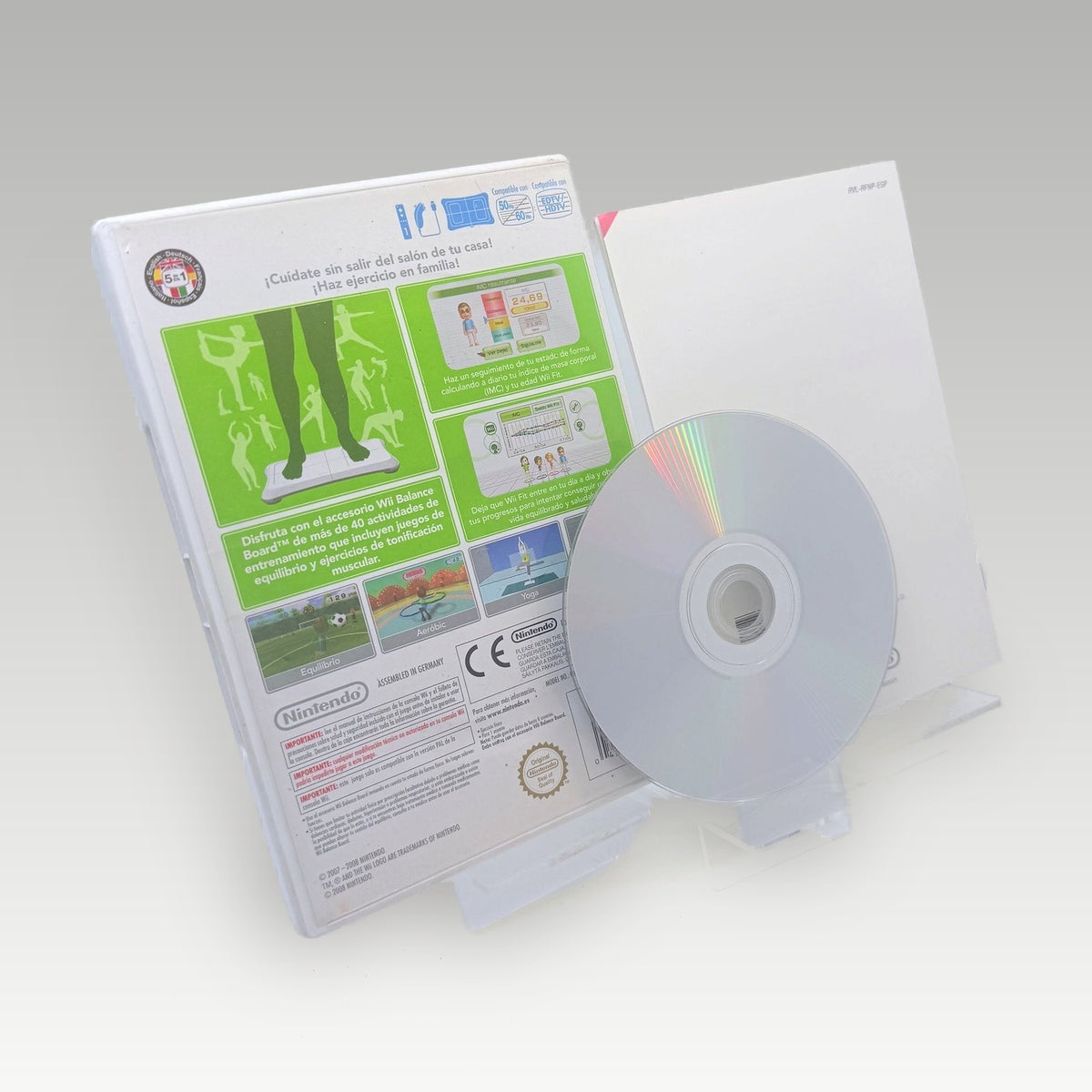 Wii Fit • CIB (PAL) - Back Cover | Yappa NZ