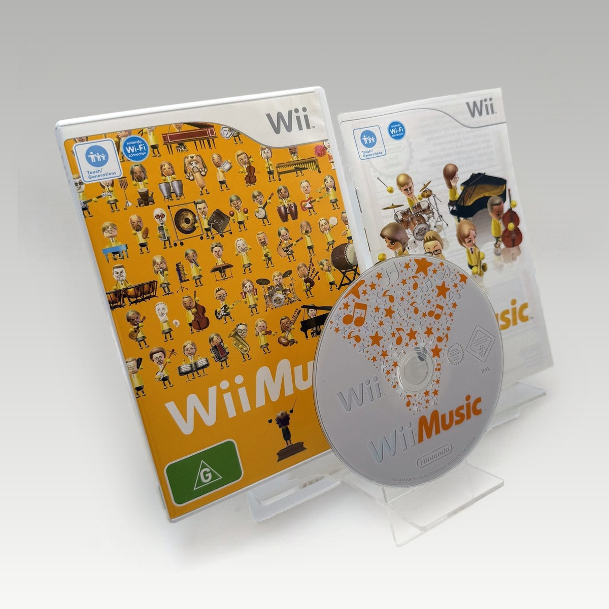 Wii Music + Slip Cover • CIB (PAL, + Slip Cover) - Image 2