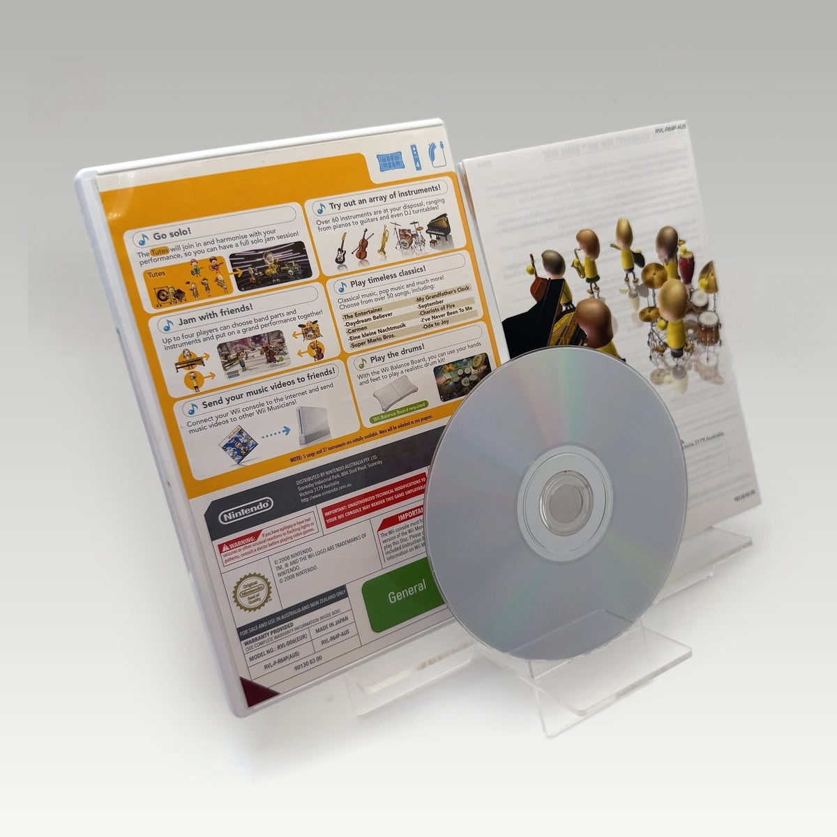 Wii Music + Slip Cover • CIB (PAL, + Slip Cover) - Image 3