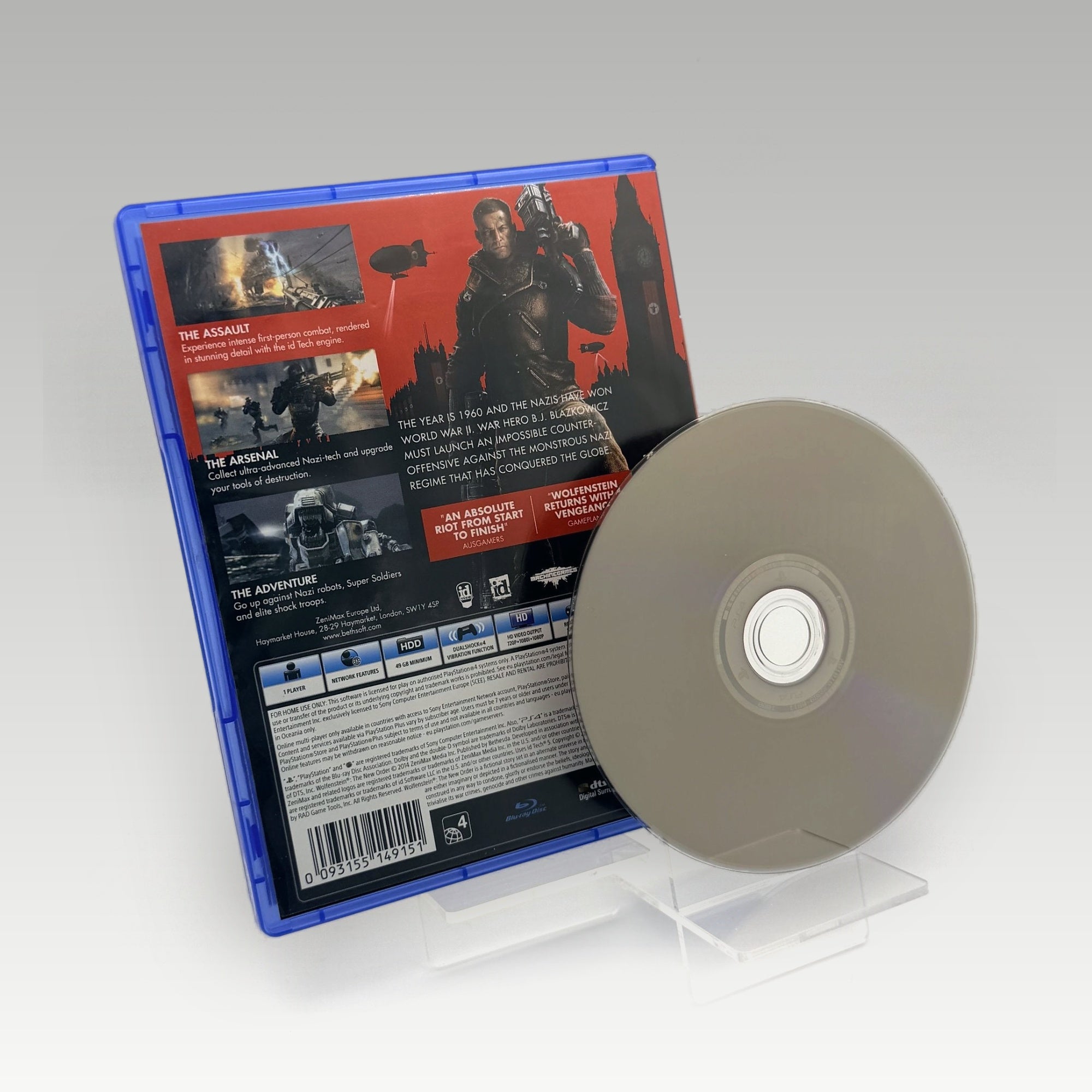 Wolfenstein: The New Order • CIB (PAL) - Image 2