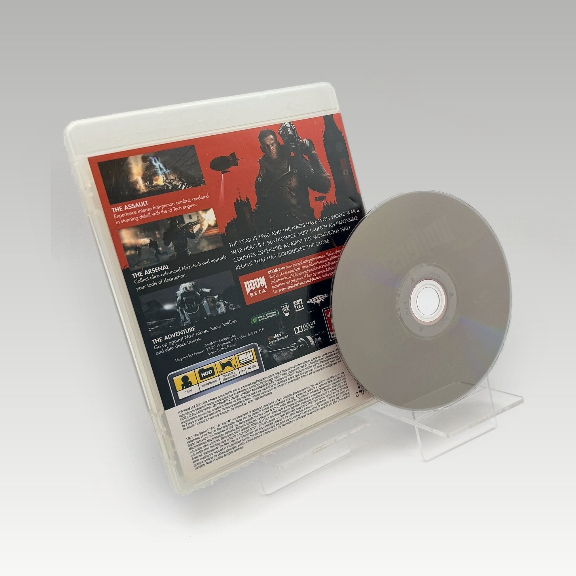 Wolfenstein: The New Order • No Manual (Region 2) - Image 2