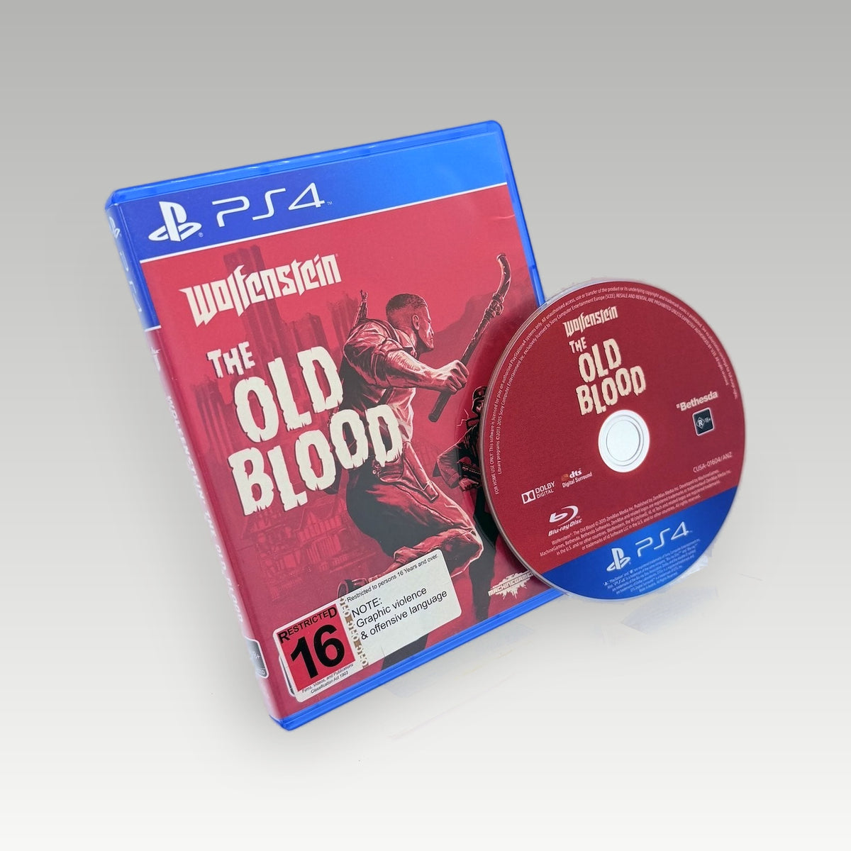 Wolfenstein: The Old Blood • CIB (Region 4) - Front Cover | Yappa NZ