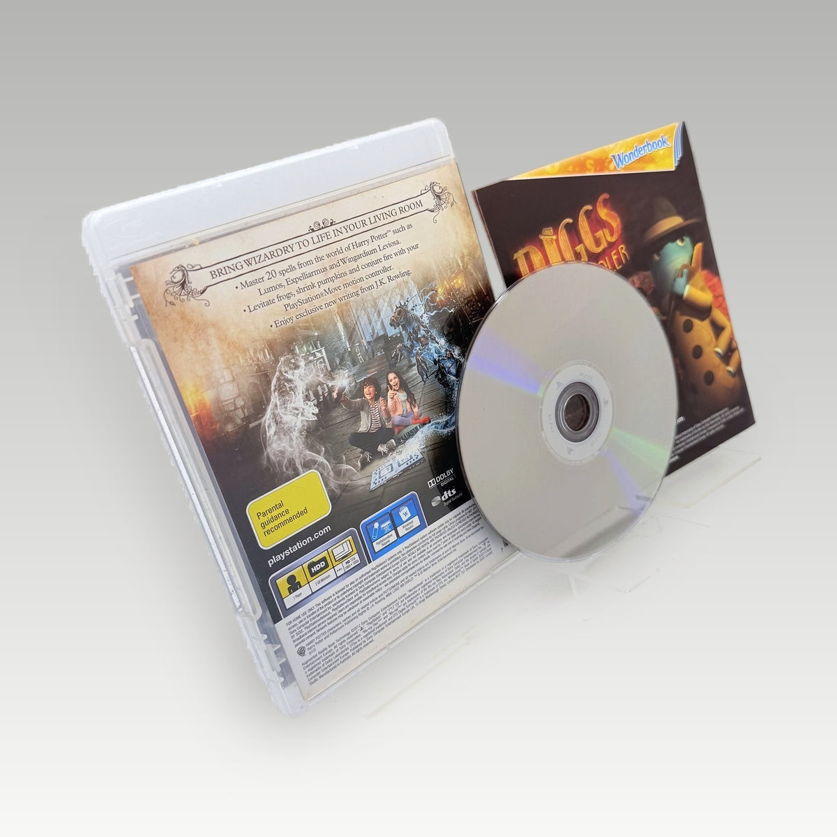 Wonderbook: Book of Spells • CIB (Region 4) - Back Cover | Yappa NZ