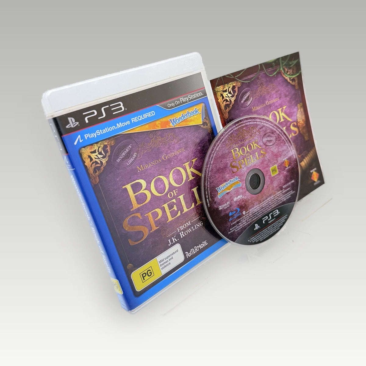 Wonderbook: Book of Spells • CIB (Region 4) - Front Cover | Yappa NZ