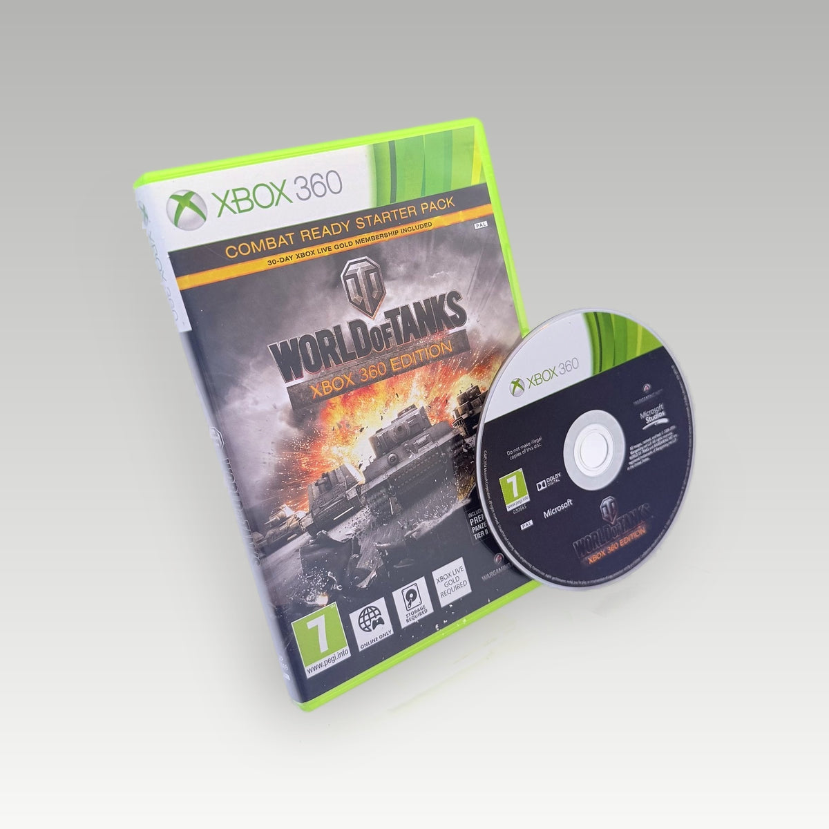 World of Tanks • No Manual (PAL) - Front Cover | Yappa NZ