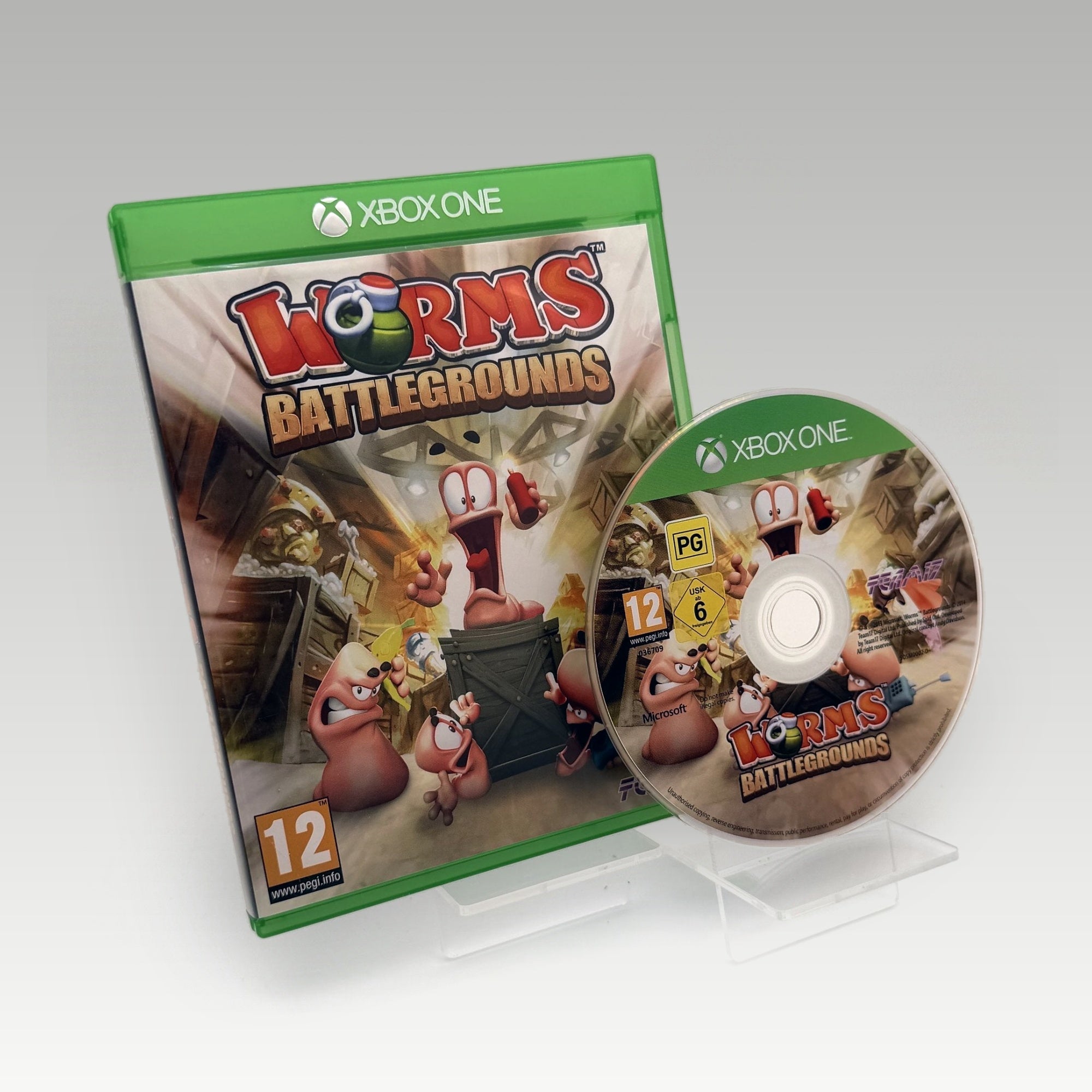 Worms Battlegrounds • CIB (PAL) - Image 1