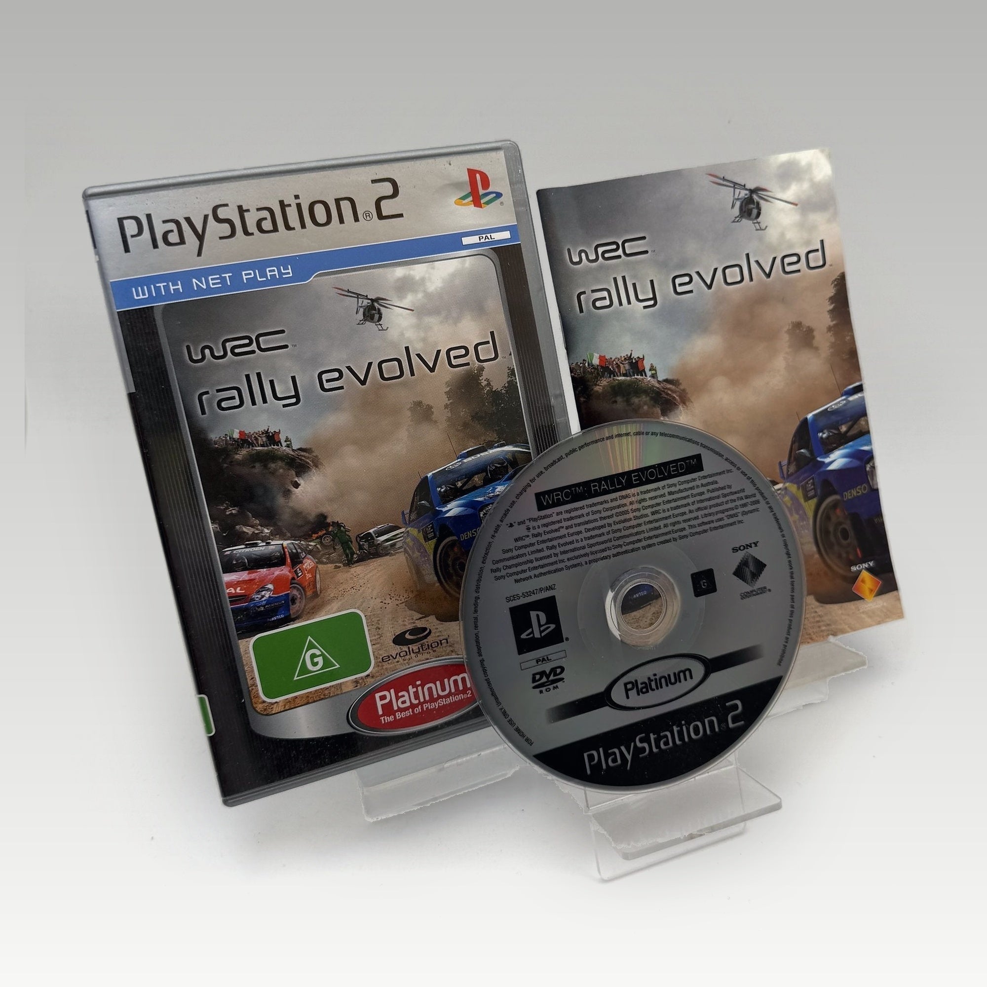 WRC: Rally Evolved (Platinum) • CIB (PAL) - Image 1