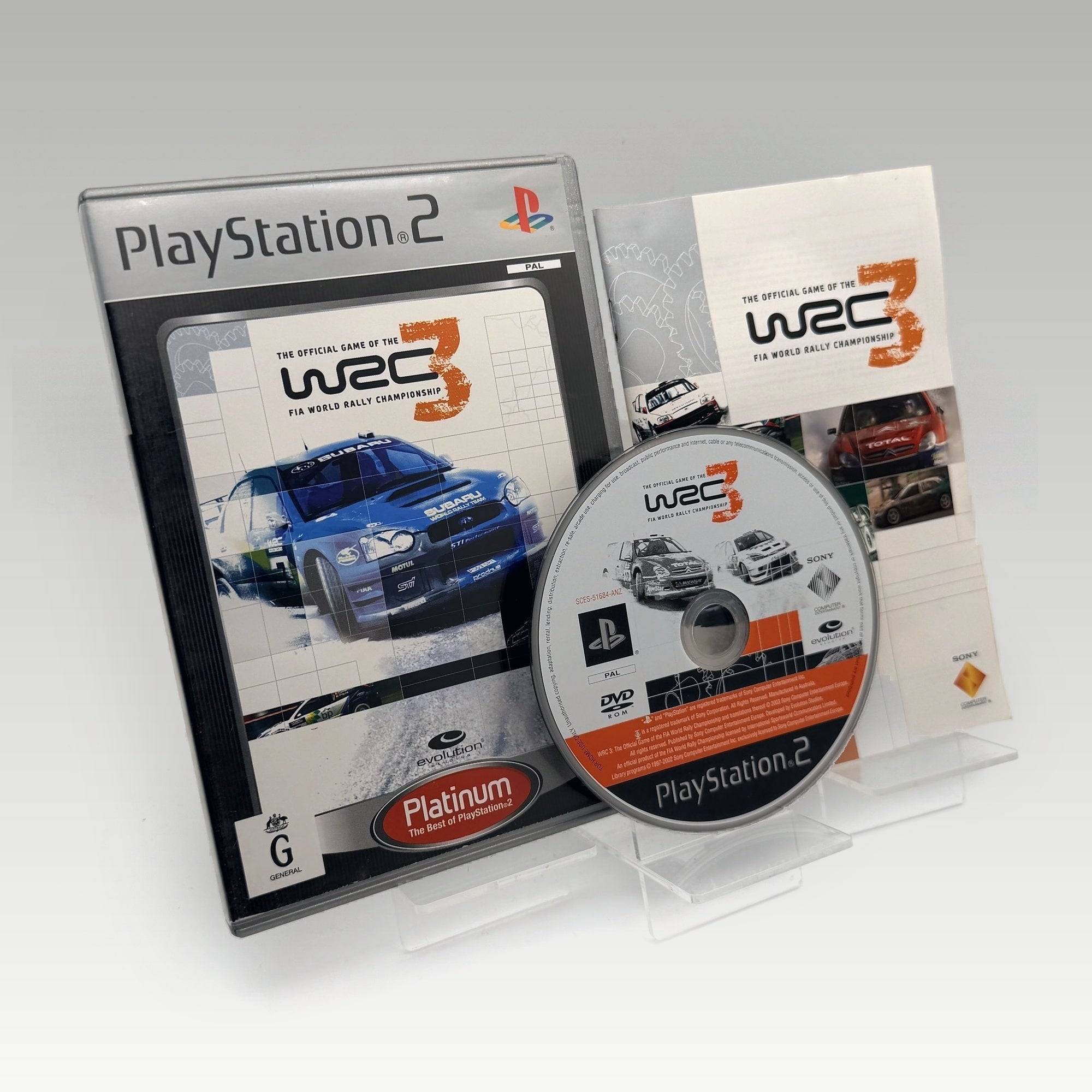 WRC: World Rally Championship 3 (Platinum) • CIB (PAL) - Image 1