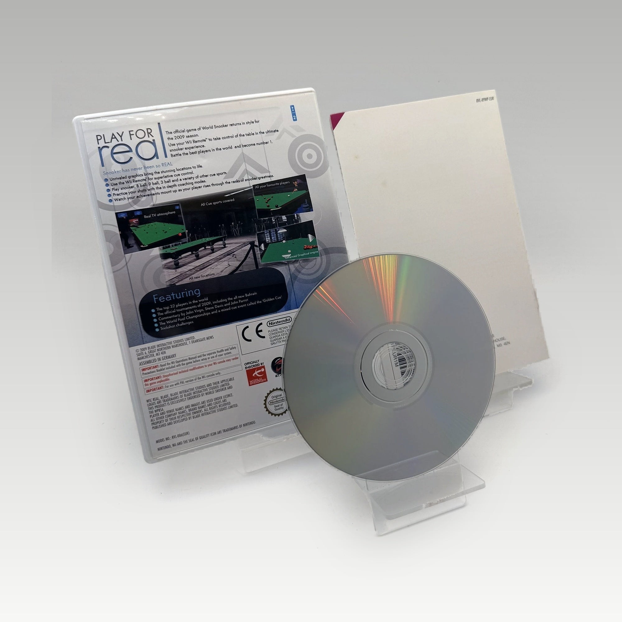 WSC Real 09: World Snooker Championship • CIB (PAL) - Image 2